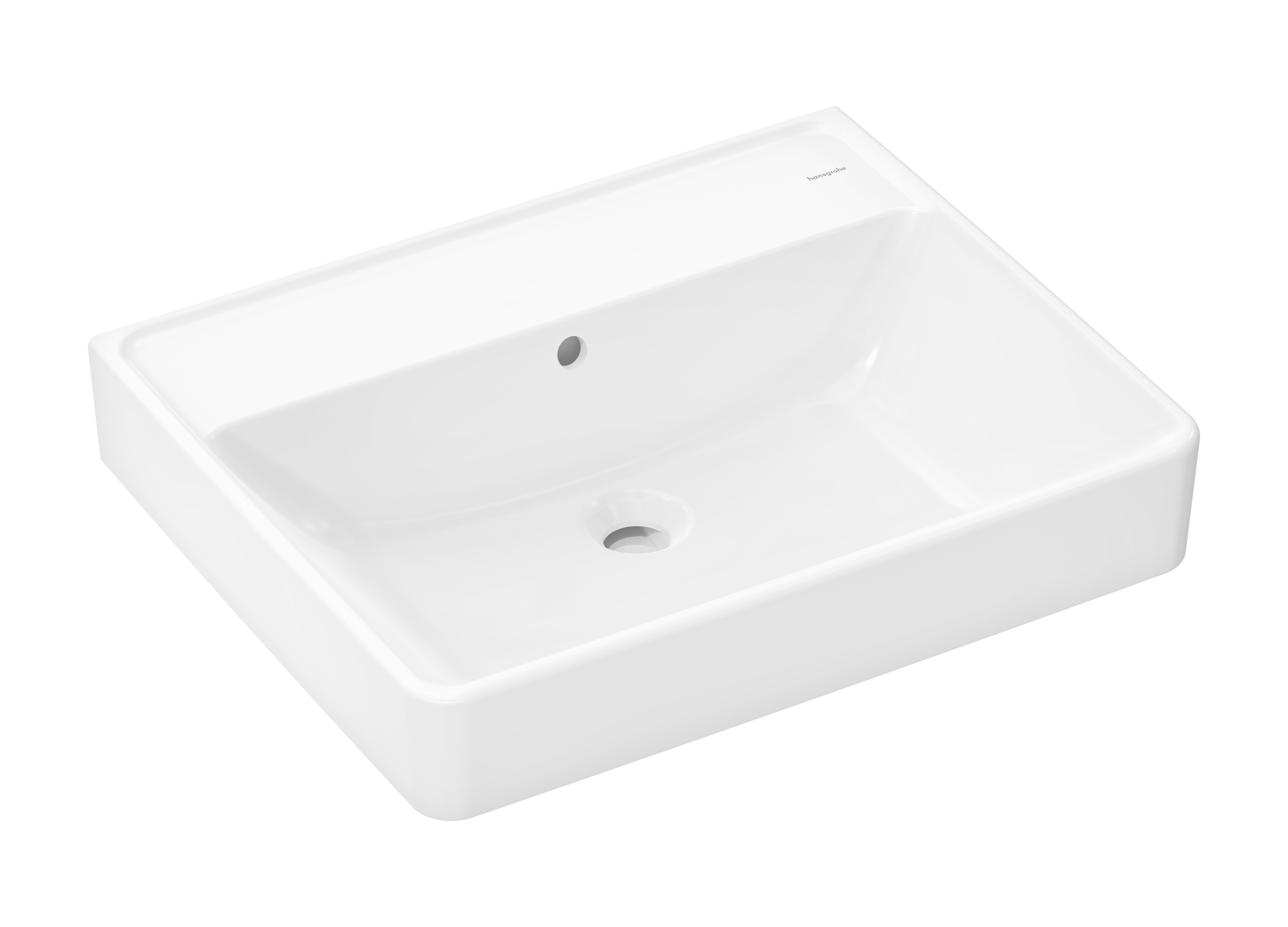 Hansgrohe Xanuia Q Waschbecken 60x48 cm rechteckig Klassisch weiß 60240450