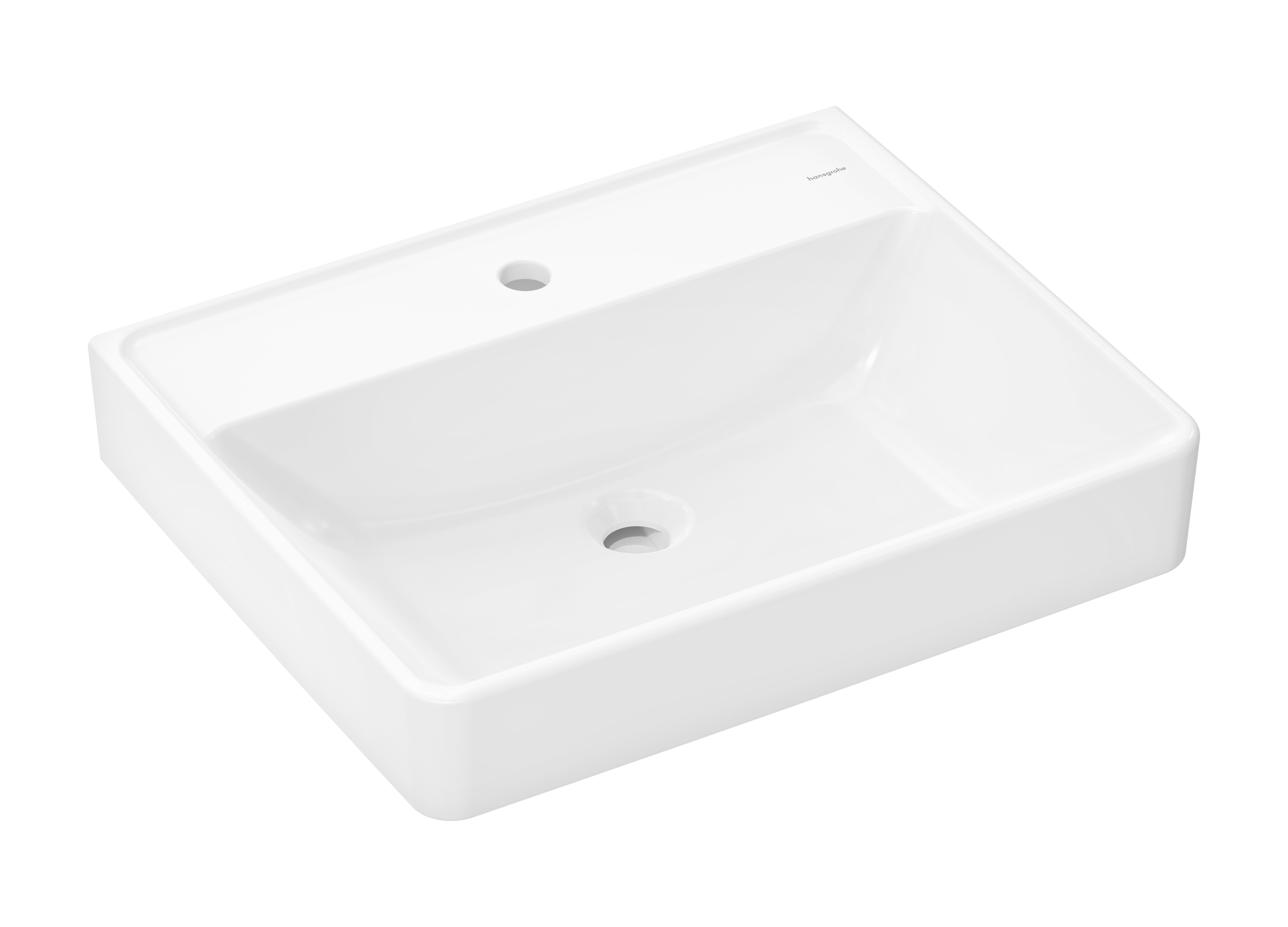 Hansgrohe Xanuia Q Waschbecken 60x48 cm rechteckig Klassisch weiß 60241450