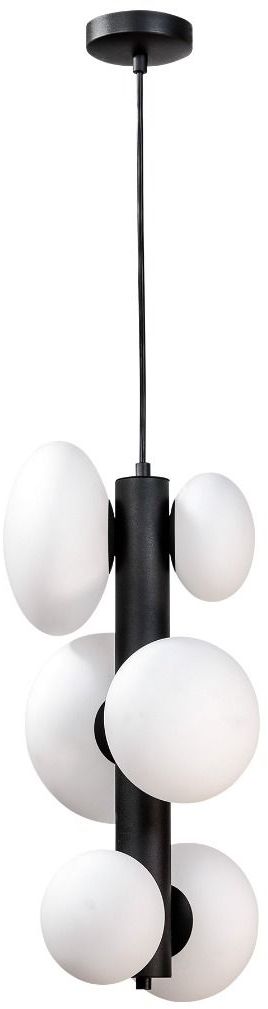 Zuma Line Omi Pendelleuchte 6x5 W schwarz 1194