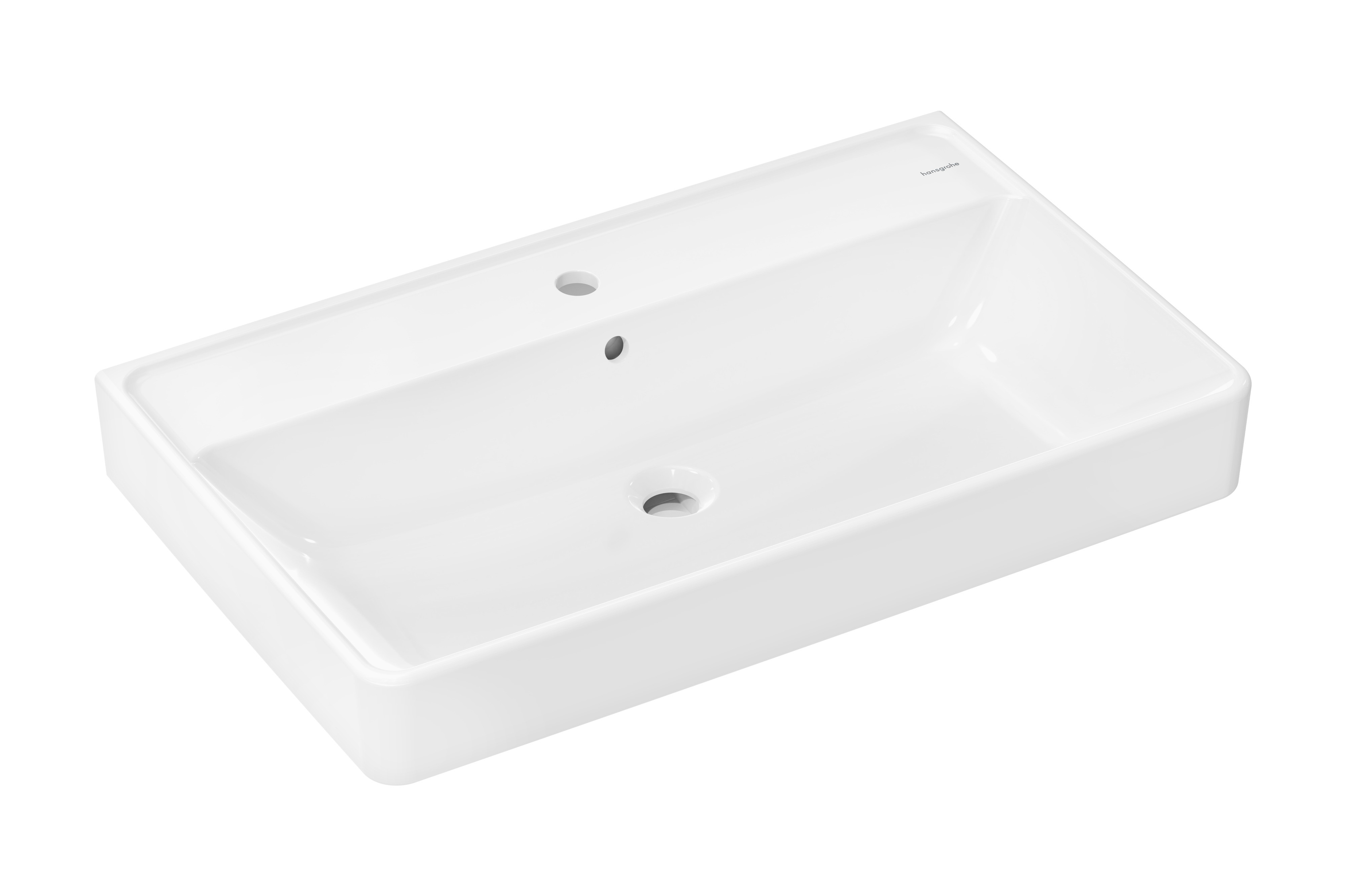 Hansgrohe Xanuia Q Waschbecken 80x48 cm rechteckig Klassisch weiß 60225450
