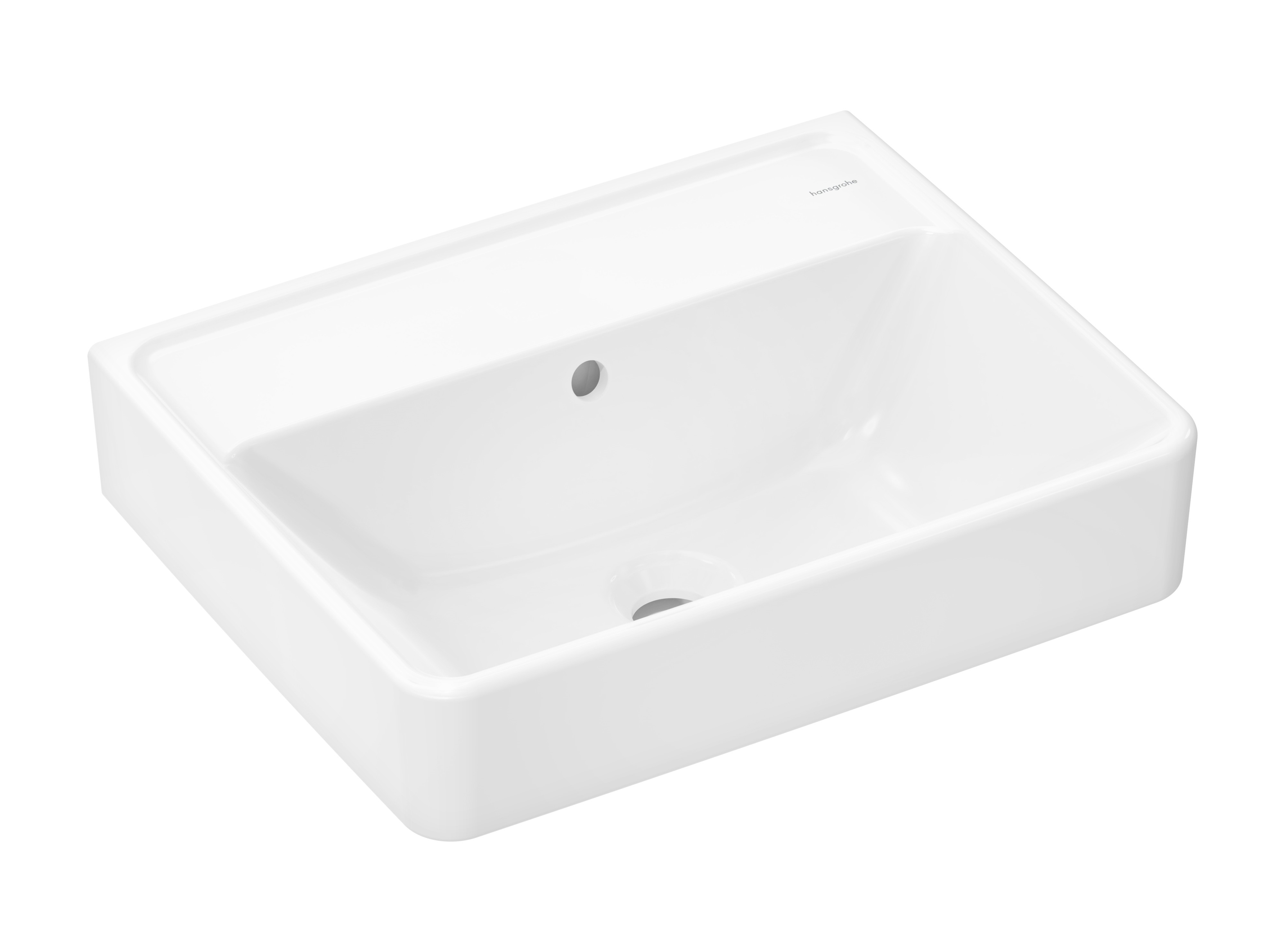 Hansgrohe Xanuia Q Waschbecken 50x39 cm rechteckig Klassisch weiß 60232450