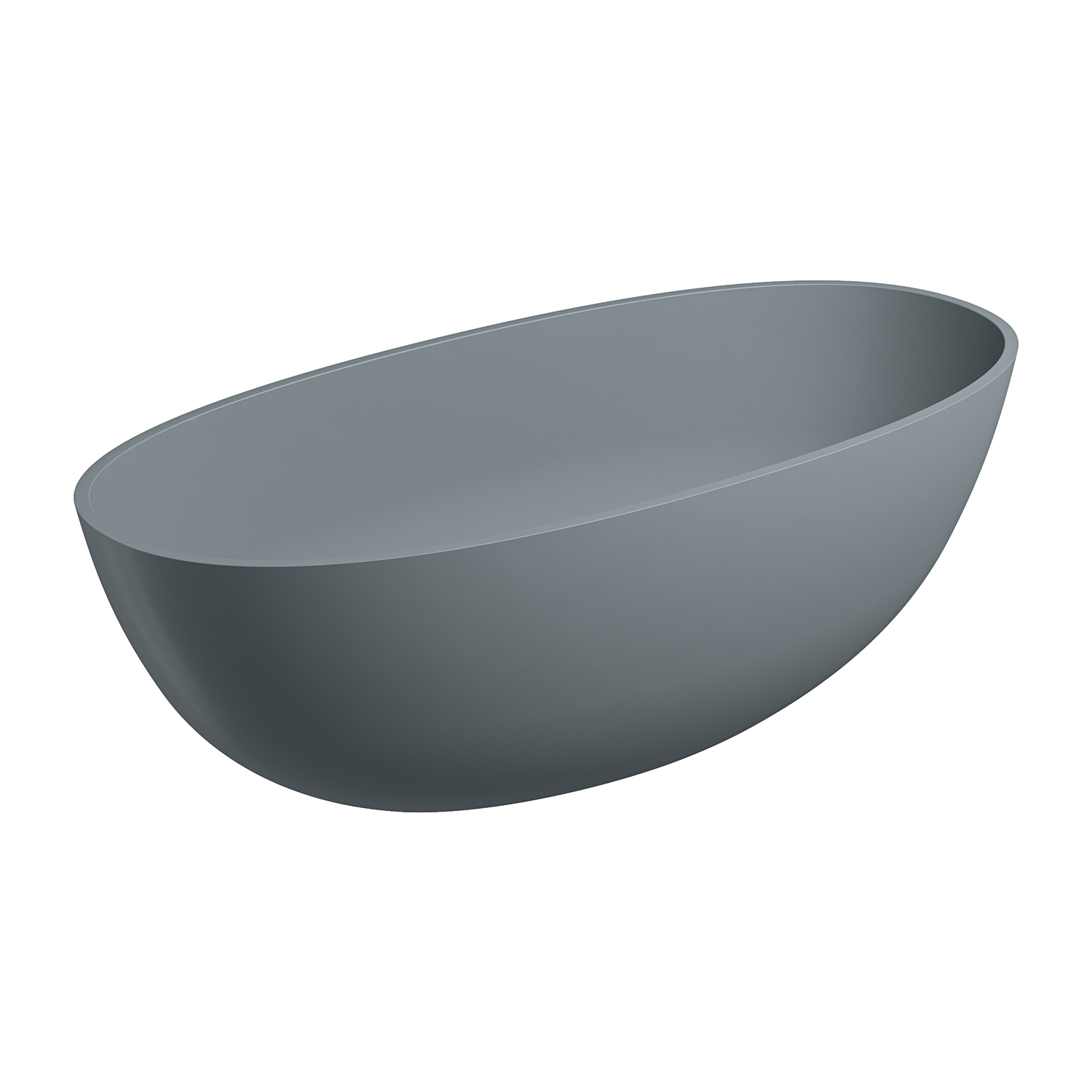 Omnires Shell M+ Freistehende Badewanne 160x75 cm oval SHELLWWAG