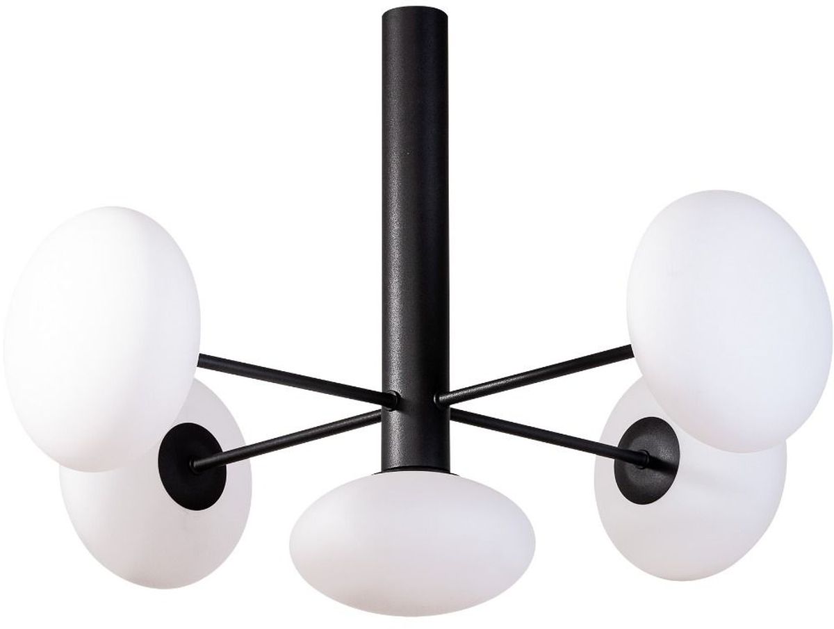 Zuma Line Omi Deckenlampe 5x5 W schwarz 1198