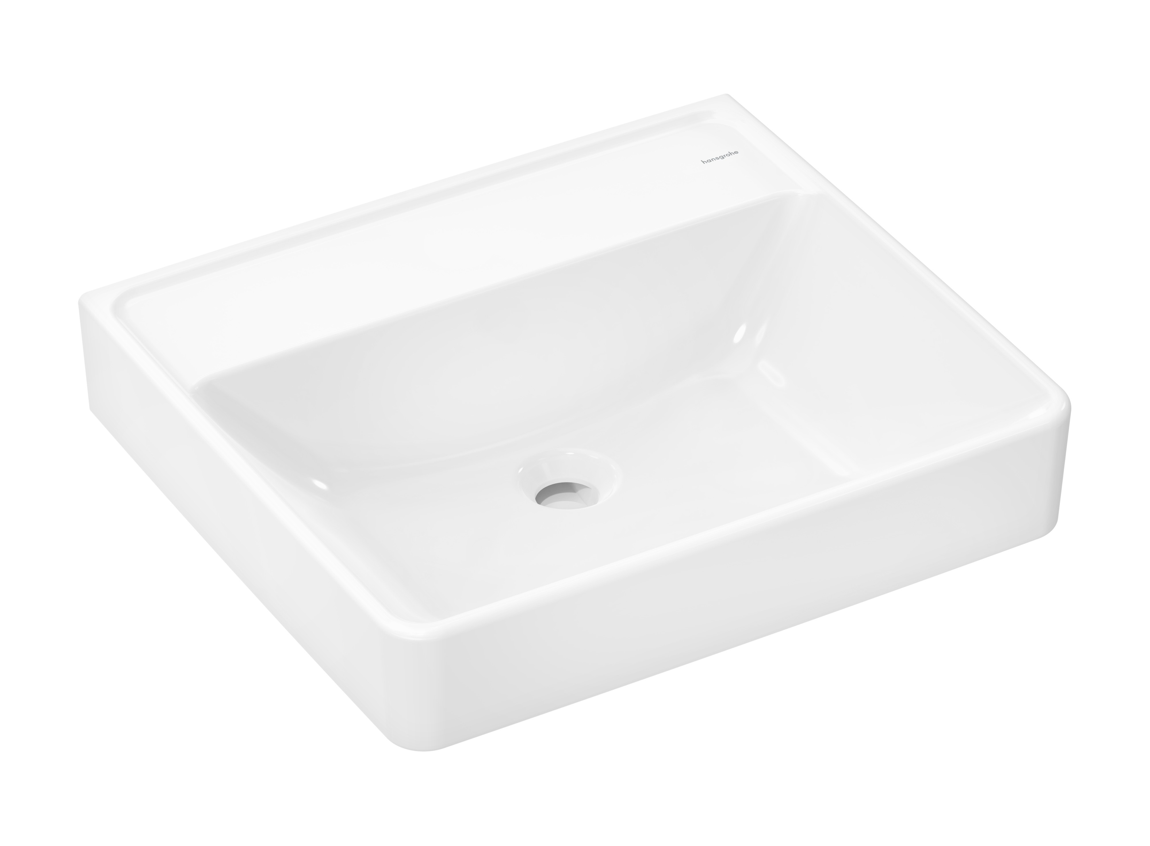 Hansgrohe Xanuia Q Waschbecken 55x48 cm rechteckig Klassisch weiß 60237450