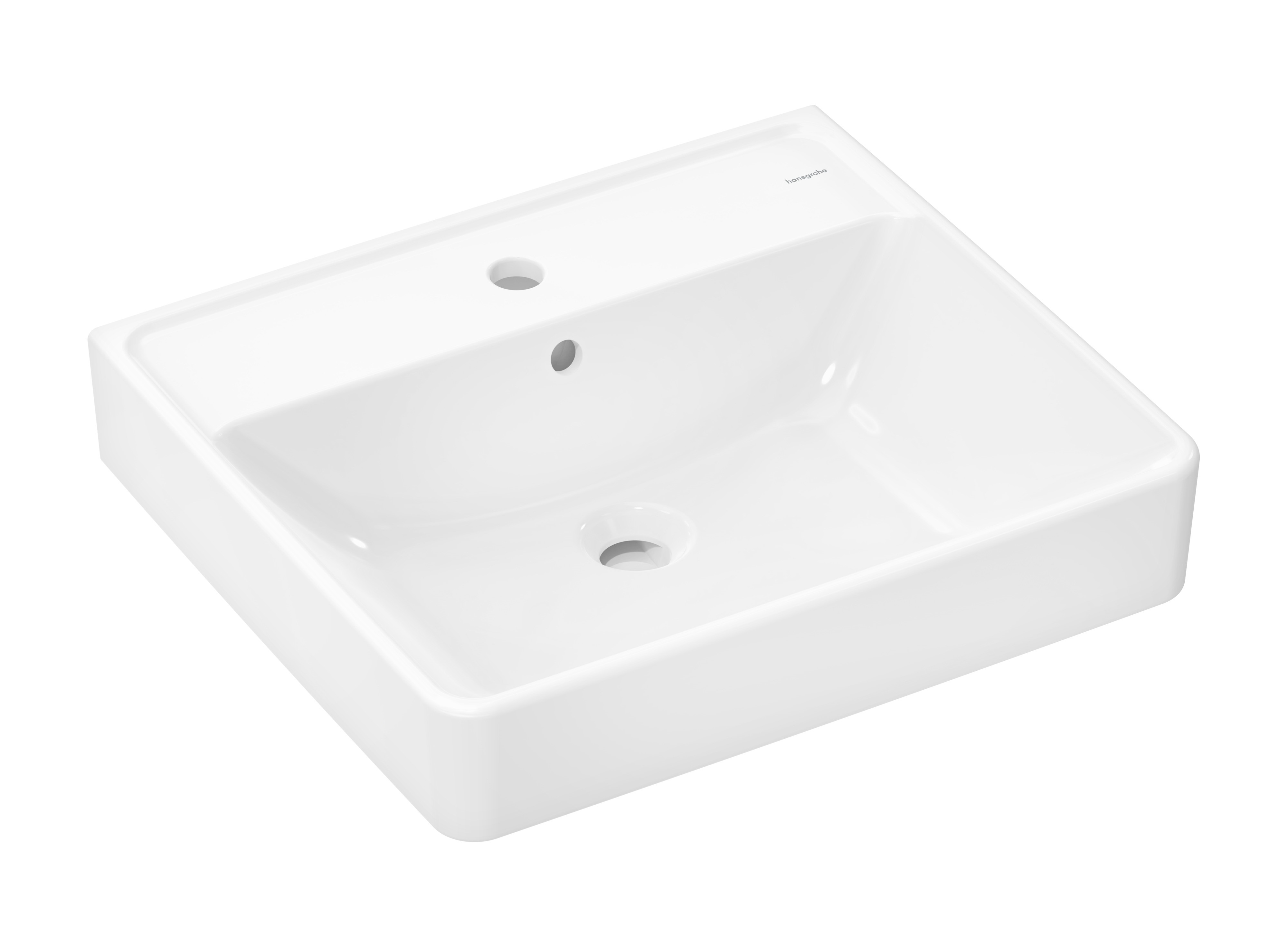 Hansgrohe Xanuia Q Waschbecken 55x48 cm rechteckig Klassisch weiß 61009450