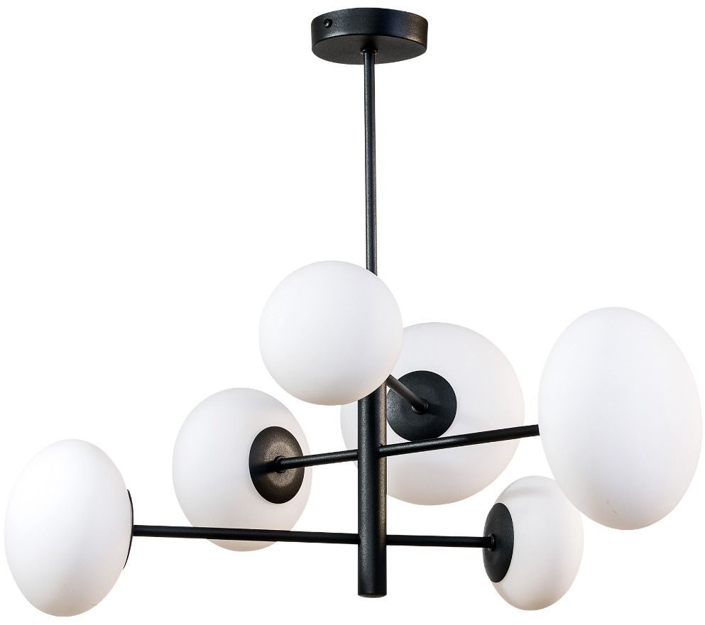 Zuma Line Omi Deckenlampe 6x5 W schwarz 1196