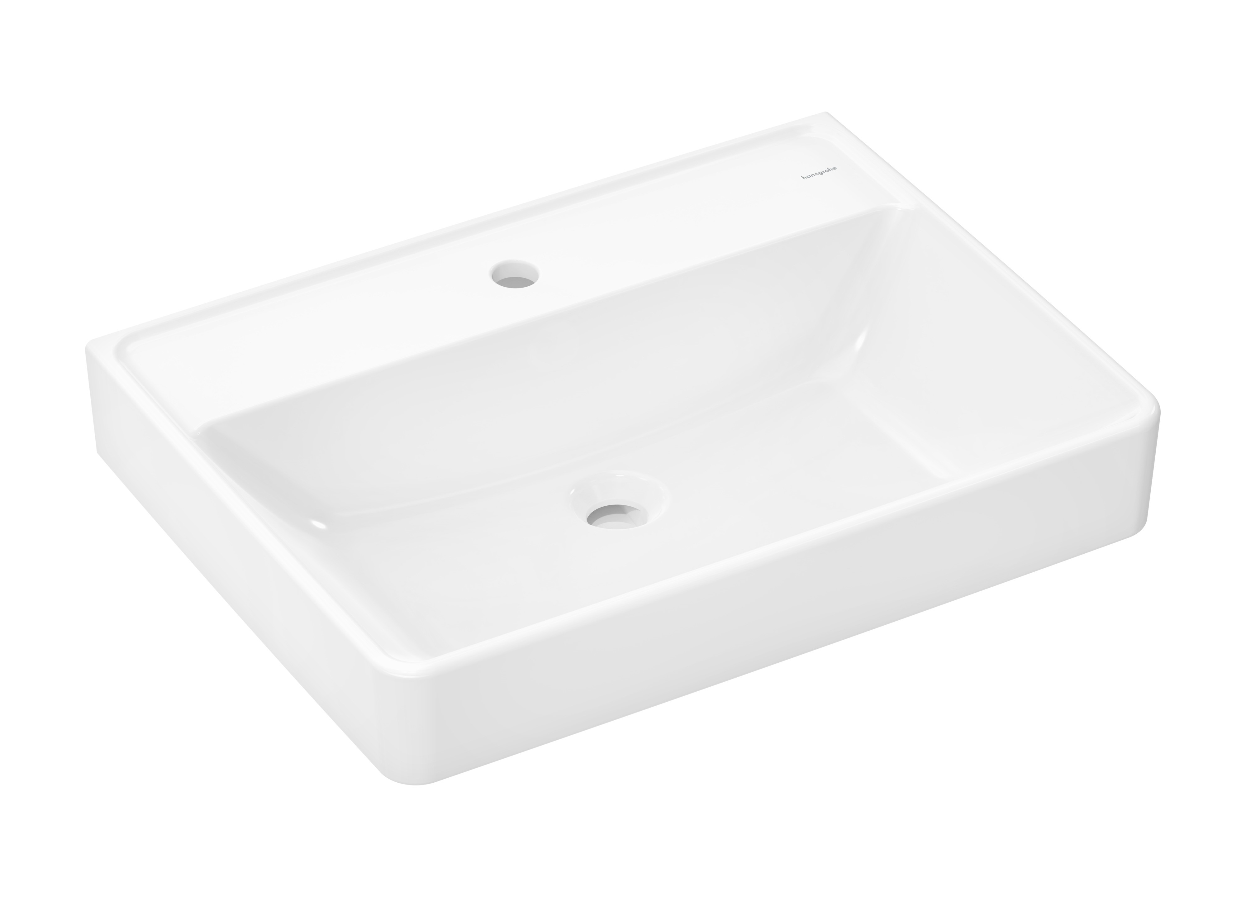 Hansgrohe Xanuia Q Waschbecken 65x48 cm rechteckig Klassisch weiß 61153450