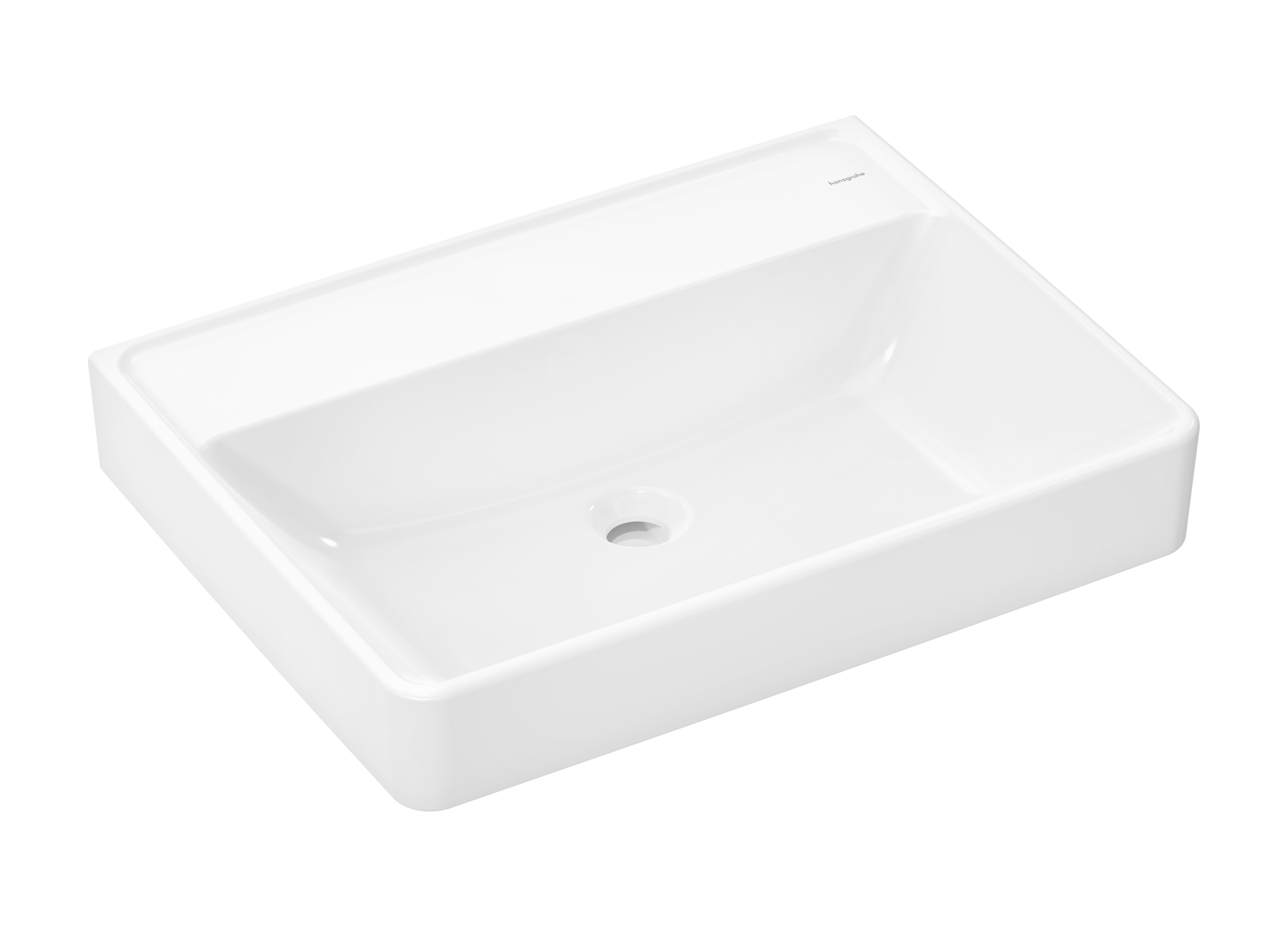 Hansgrohe Xanuia Q Waschbecken 65x48 cm rechteckig Klassisch weiß 61154450