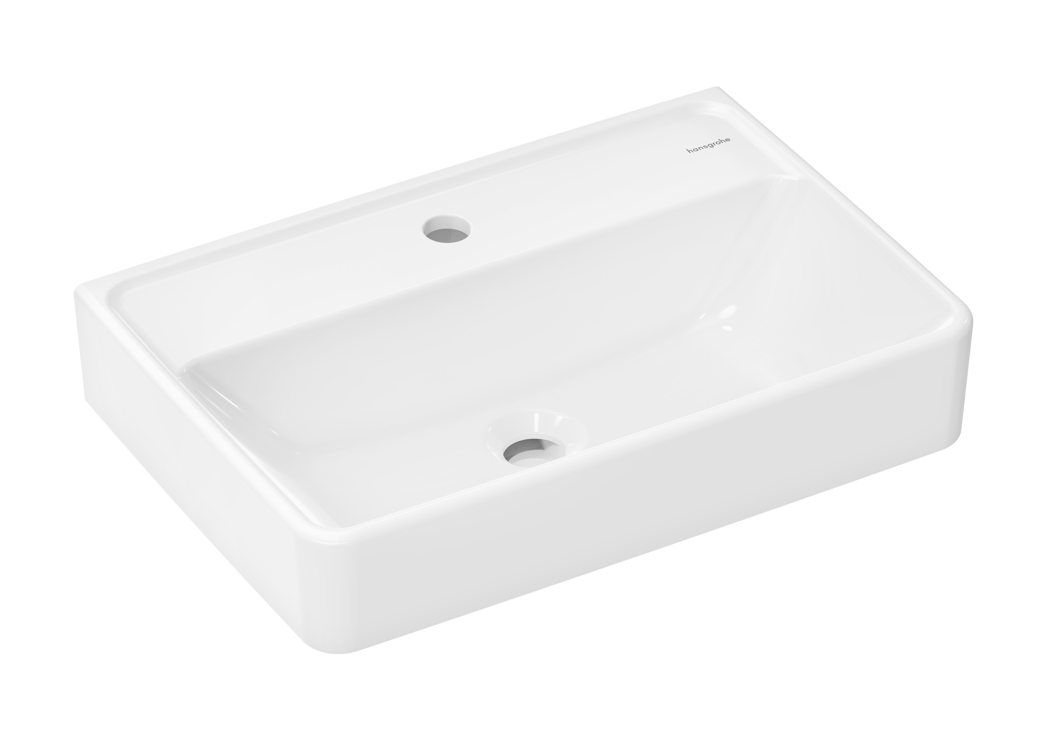 Hansgrohe Xanuia Q Waschbecken 55x37 cm rechteckig Klassisch weiß 60211450