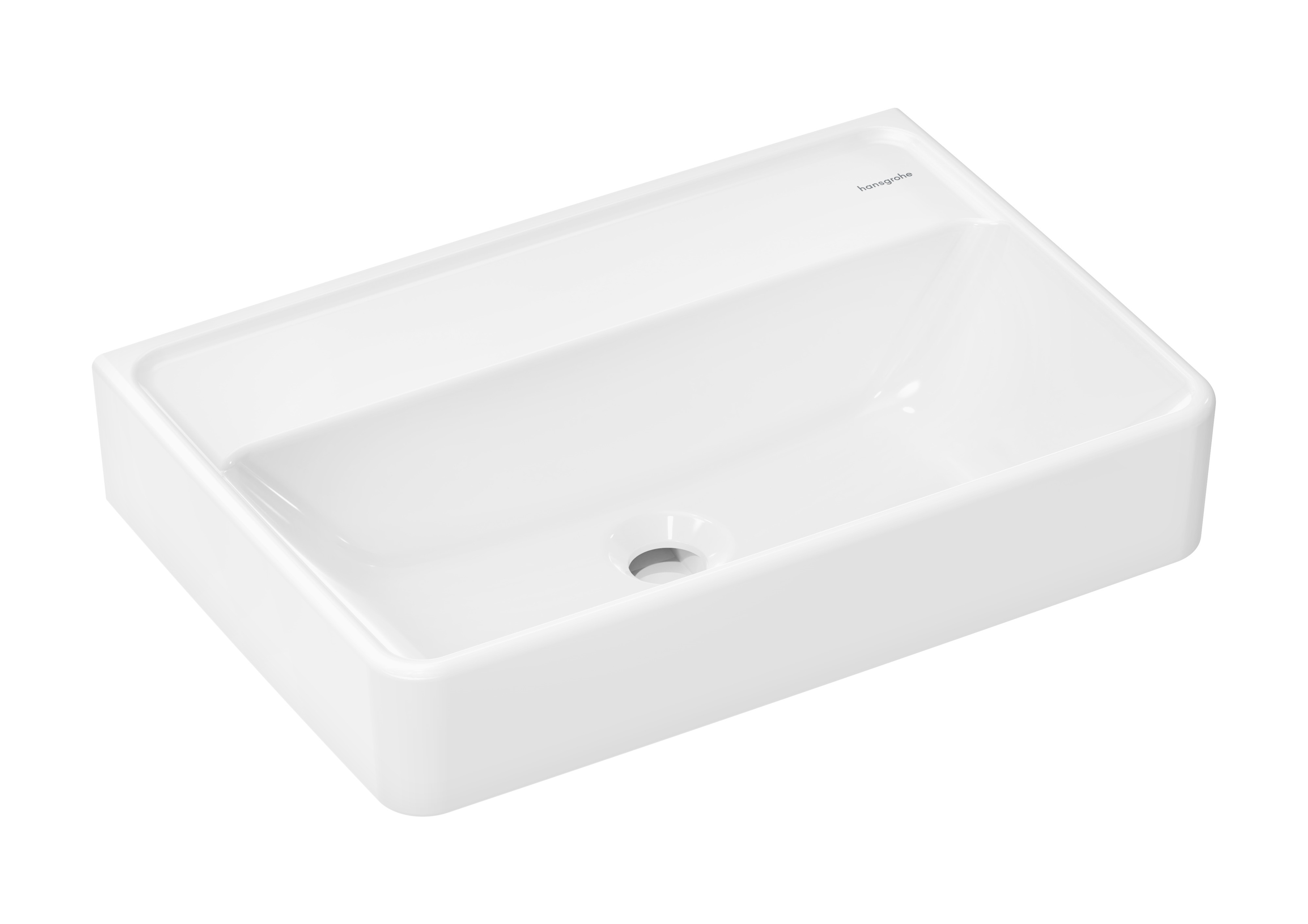 Hansgrohe Xanuia Q Waschbecken 55x37 cm rechteckig Klassisch weiß 61123450