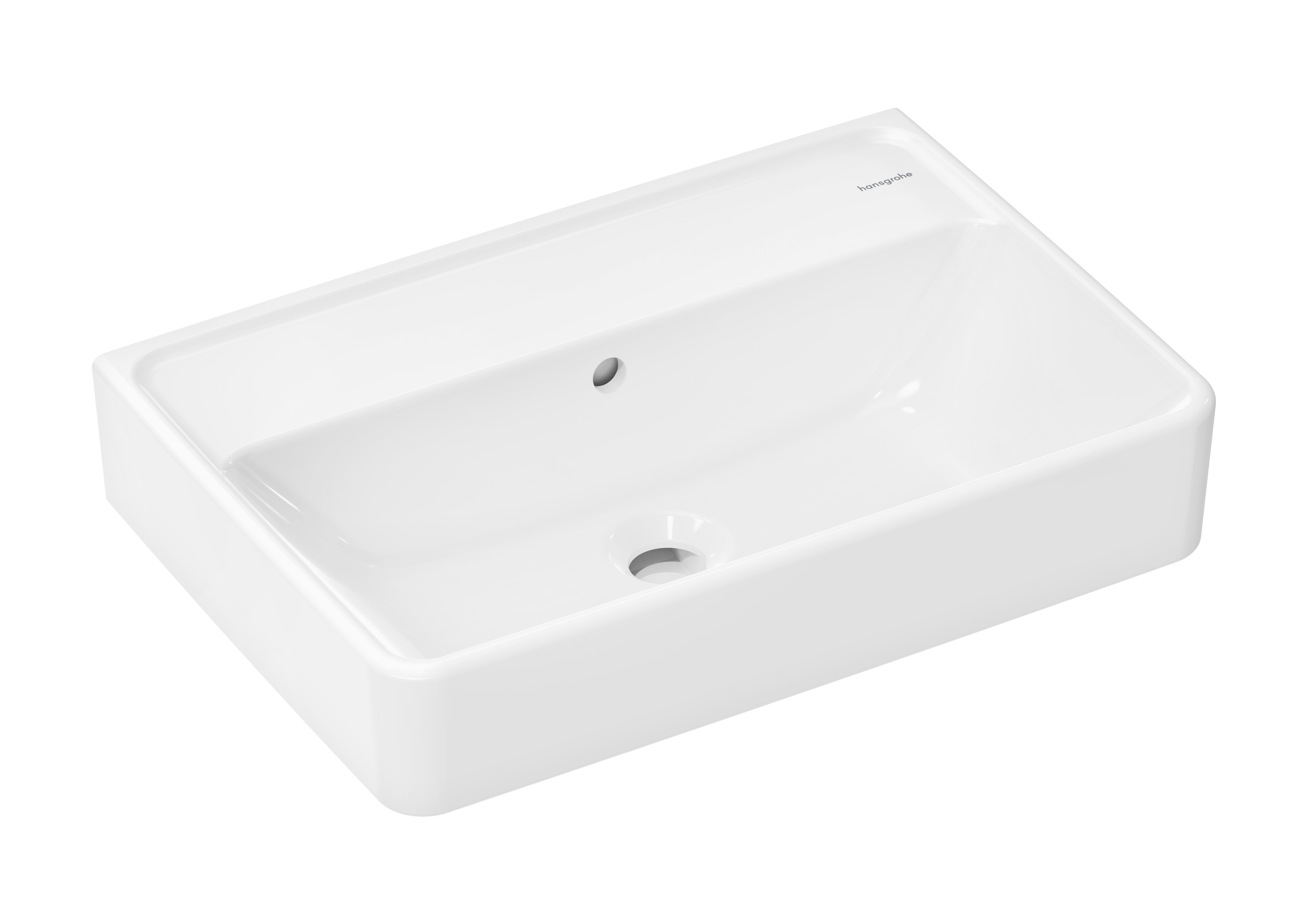 Hansgrohe Xanuia Q Waschbecken 55x37 cm rechteckig Klassisch weiß 61121450