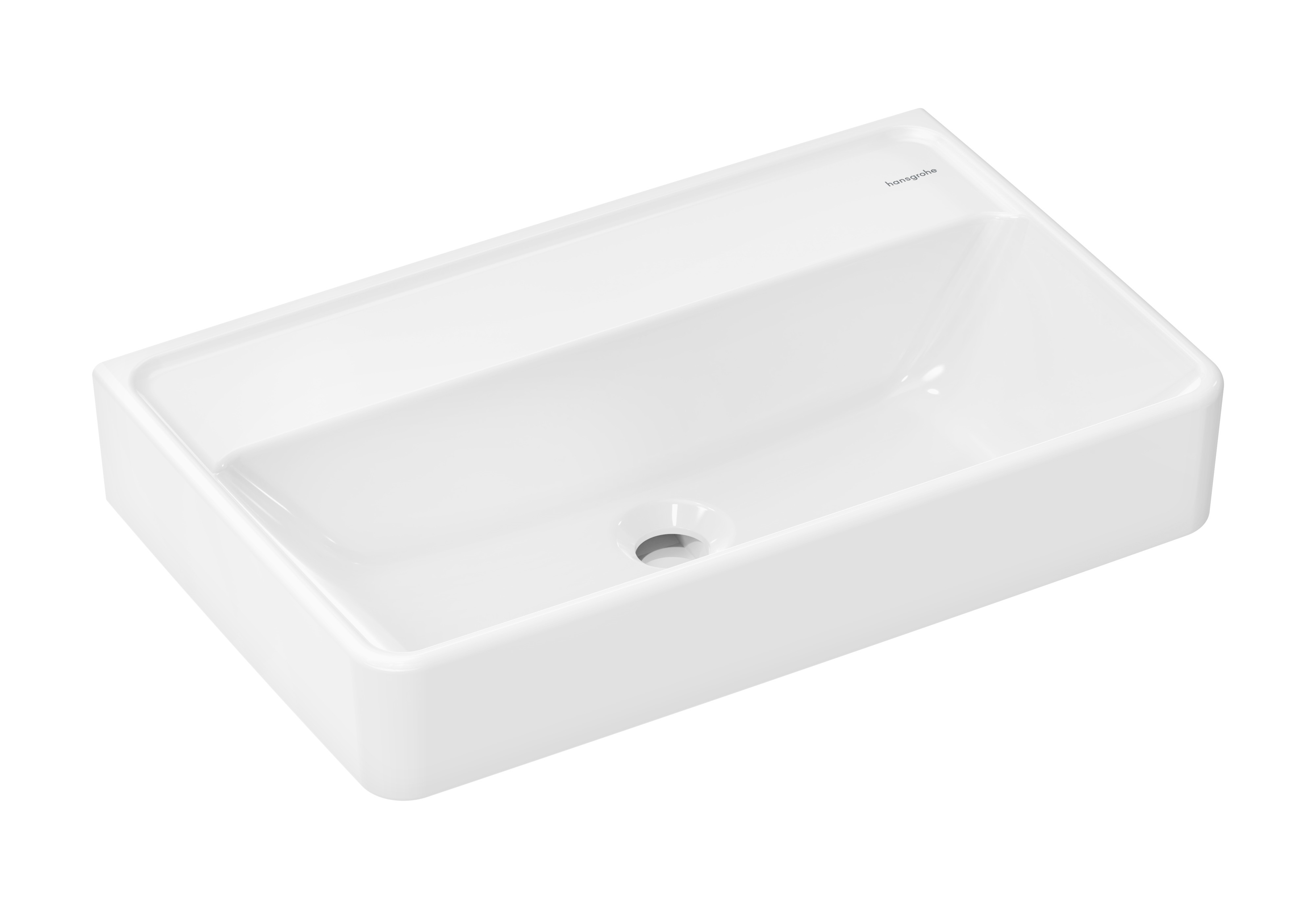 Hansgrohe Xanuia Q Waschbecken 60x37 cm rechteckig Klassisch weiß 60216450