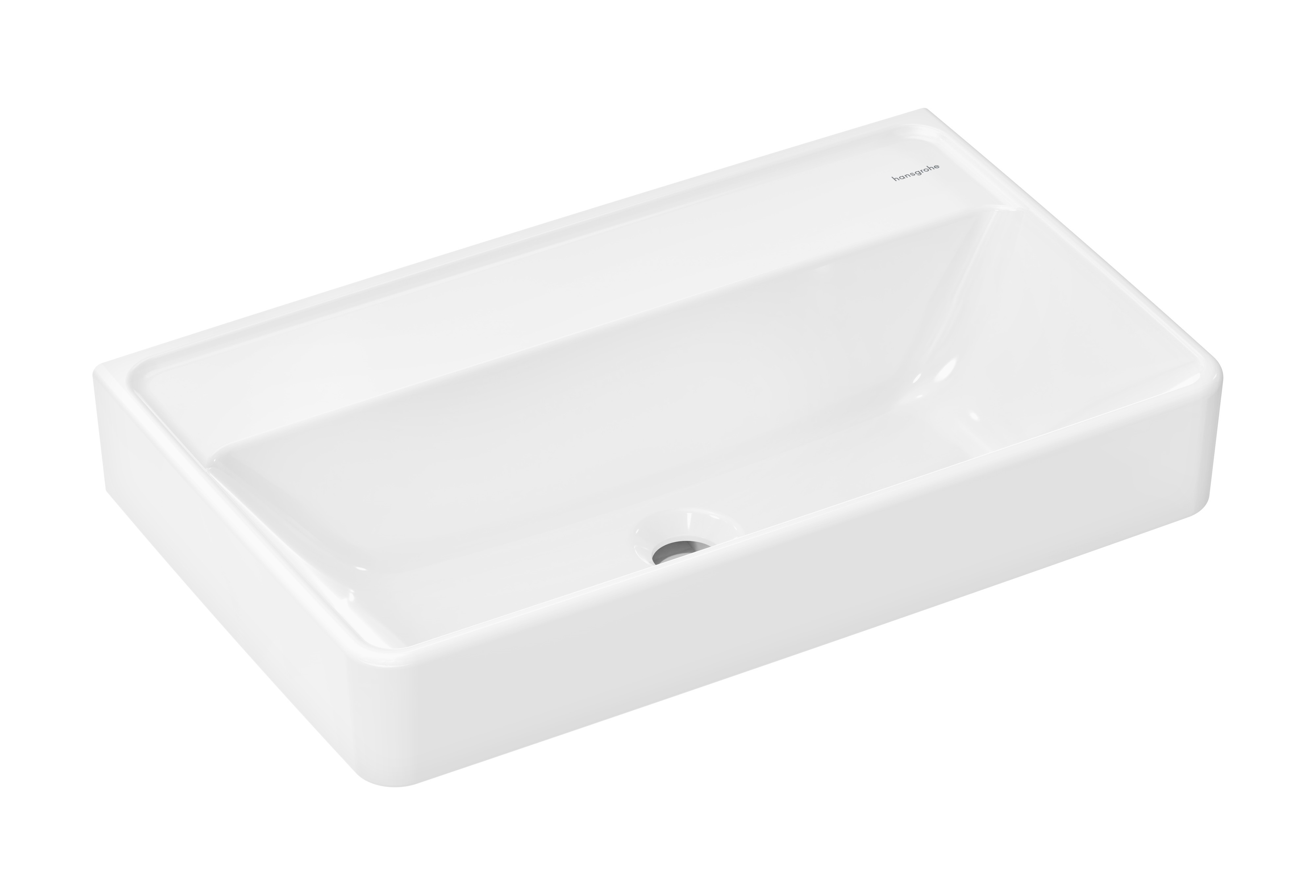 Hansgrohe Xanuia Q Waschbecken 65x39 cm rechteckig Klassisch weiß 60220450