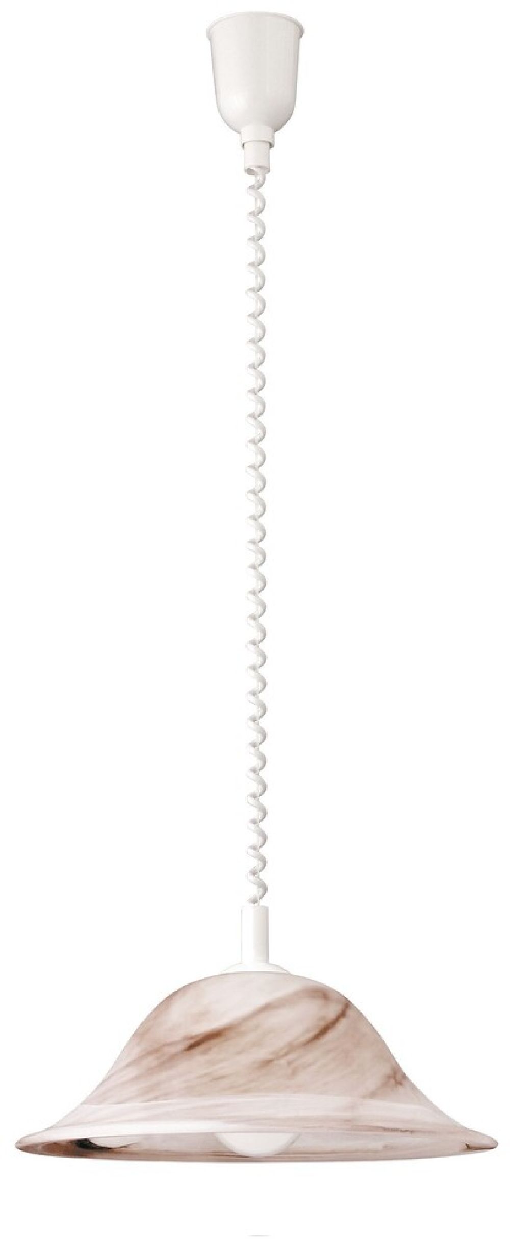 Rabalux Alabastro Pendelleuchte 1x60 W braun 3954