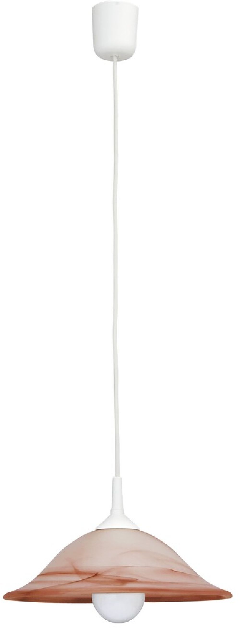 Rabalux Alabastro Pendelleuchte 1x60 W braun 3955
