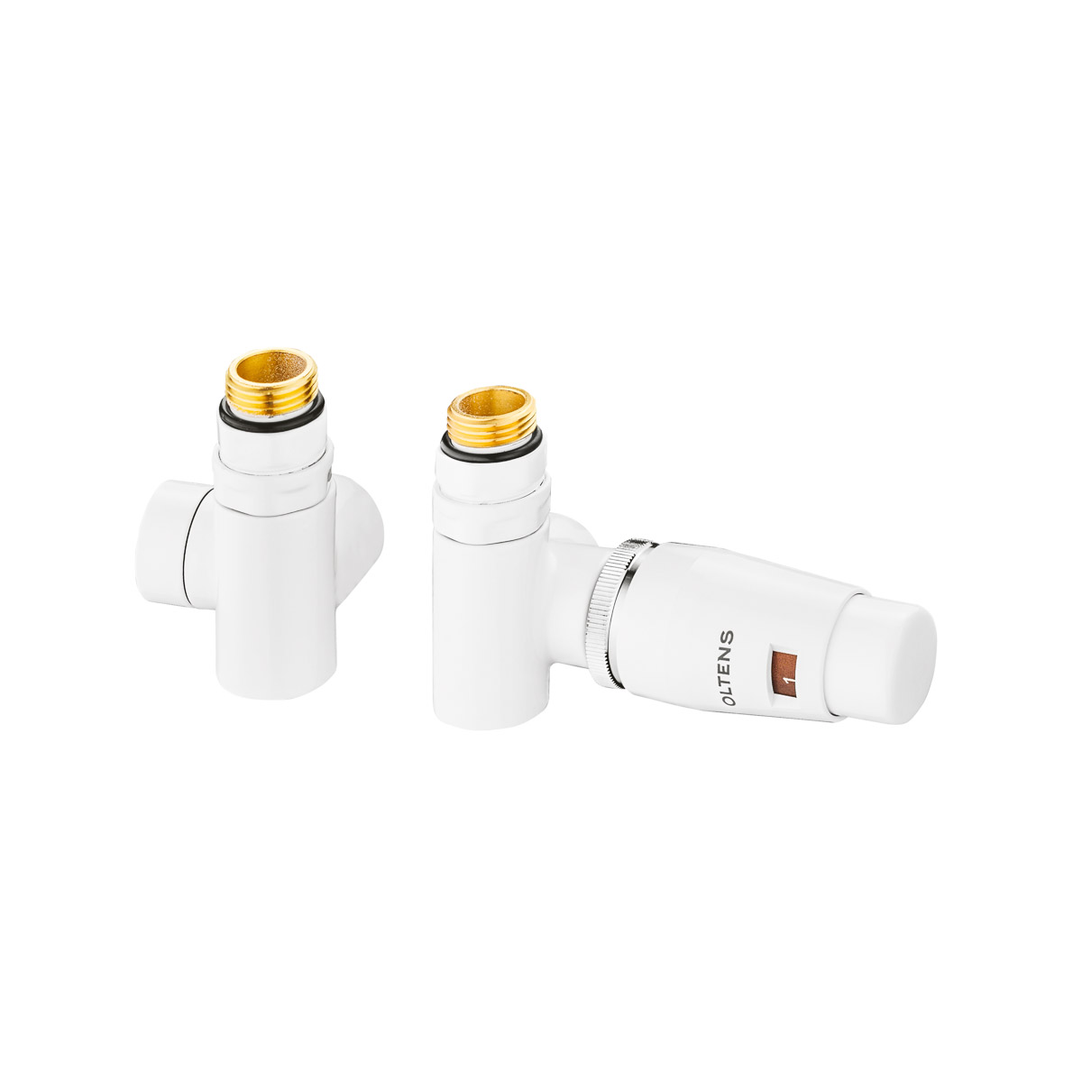 Oltens Varmare Thermostatset weiß 55913000