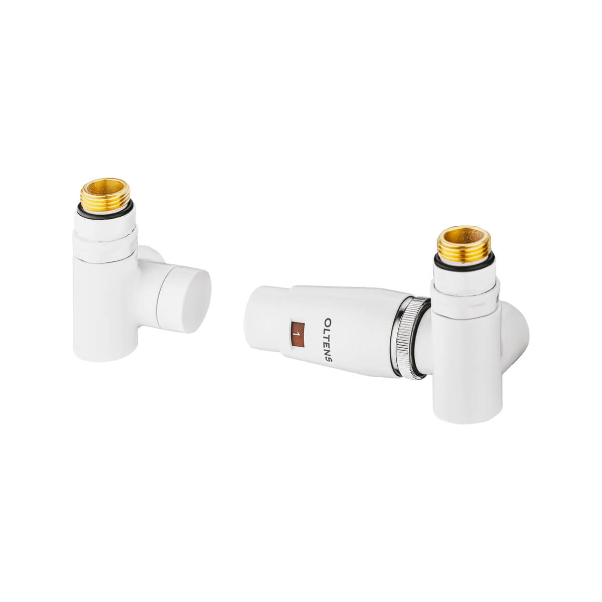 Oltens Varmare Thermostat-Set weiß 55914000