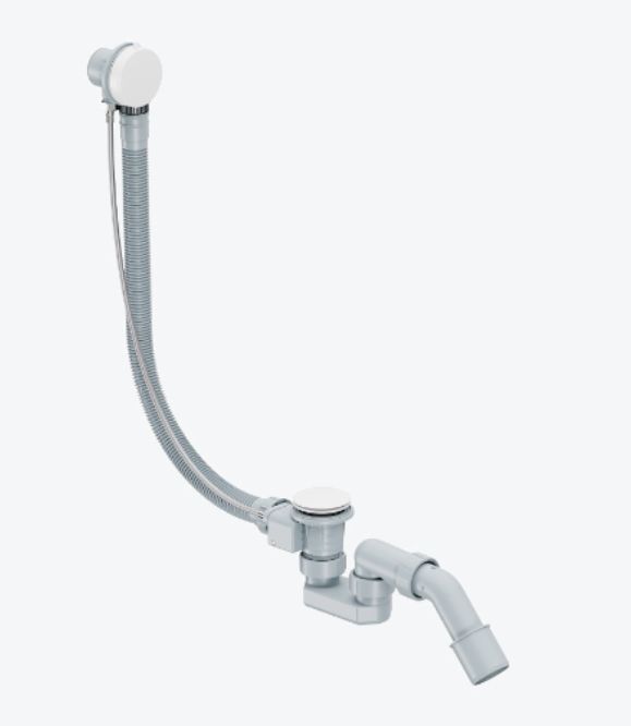 Excellent Simple Siphon mit Überlauf weiß ARIN.3157WH