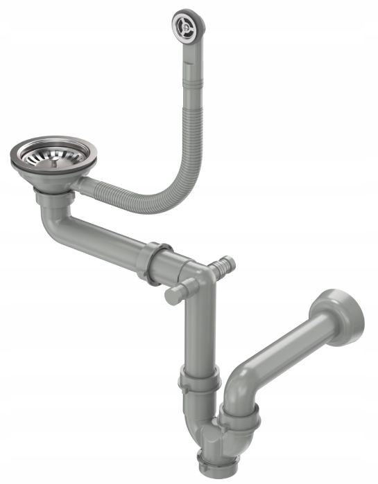 Quadron Save Space Siphon für Waschbecken M1SSG4