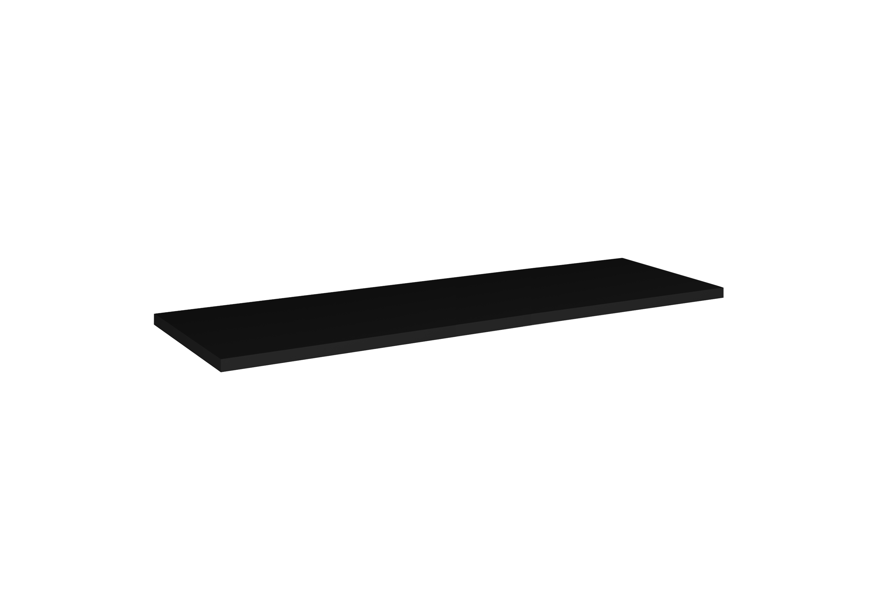 Comad Nova Black Arbeitsplatte 120.4x40 cm schwarz NOVA BLACK B 89-120