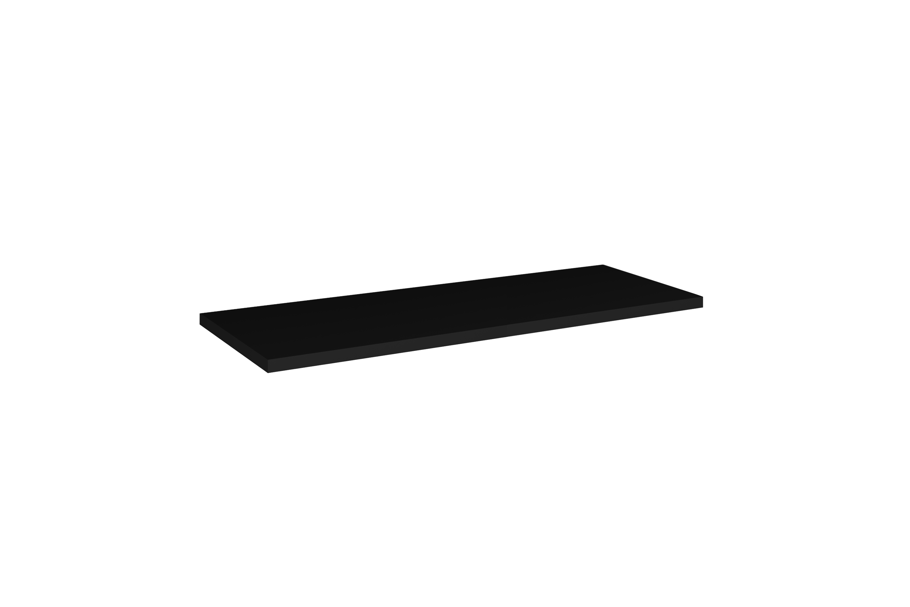 Comad Nova Black Arbeitsplatte 100.4x40 cm schwarz NOVA BLACK B 89-100