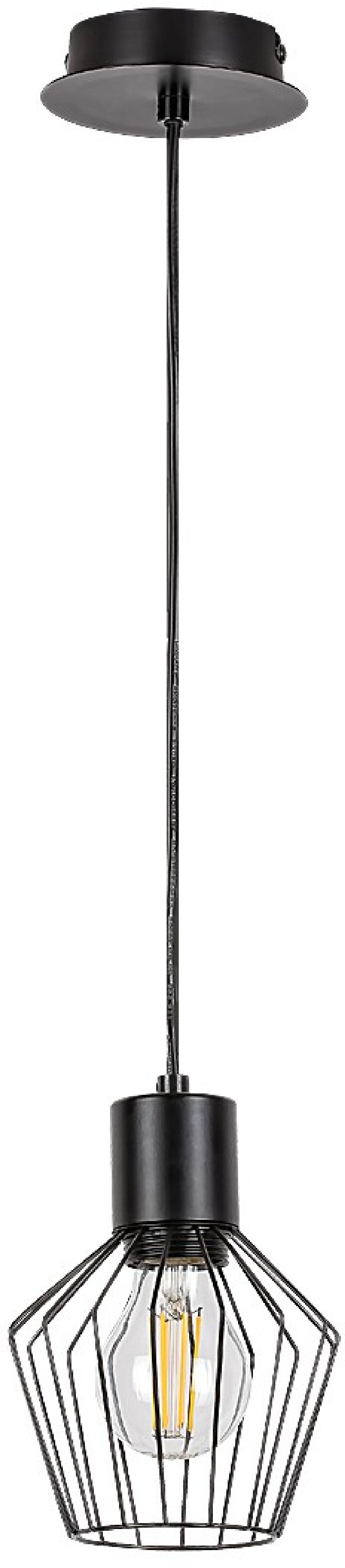 Rabalux Belano Pendelleuchte 1x40 W schwarz 3539