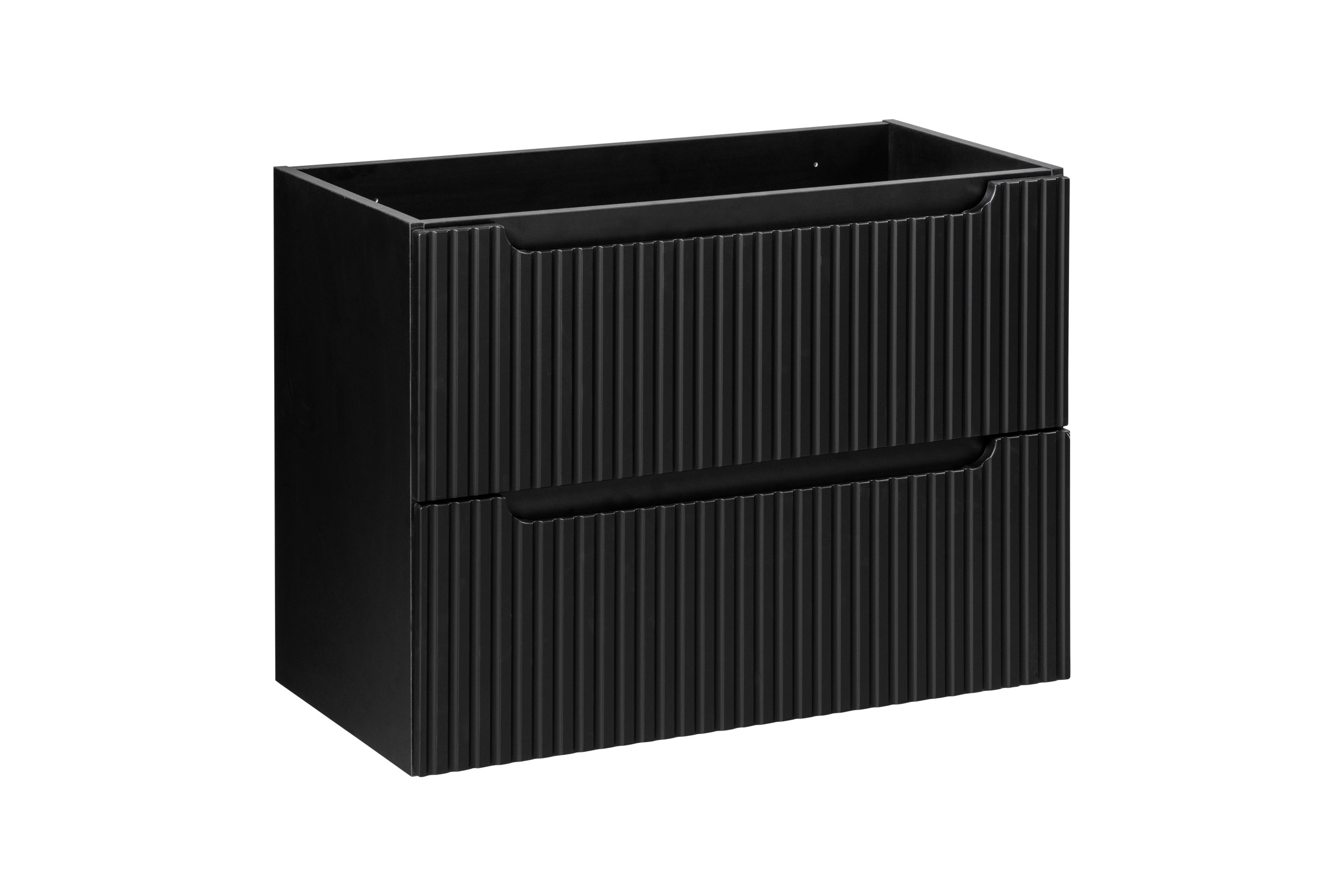 Comad Nova Black Kabinett 80x39x57 cm Unterschrank hängend schwarz NOVA BLACK D2 82-80-2S