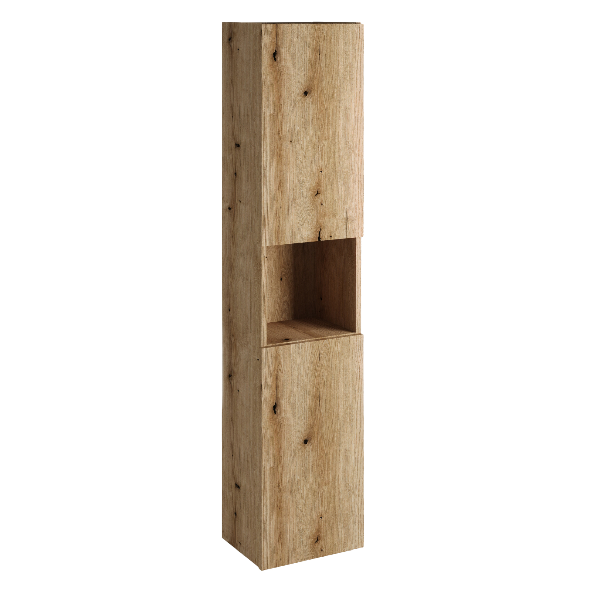 Comad Nova Oak Kabinett 30x25x140 cm Seitenschrank hängend eiche NOVA OAK A 80-03-2D(W80-01A)