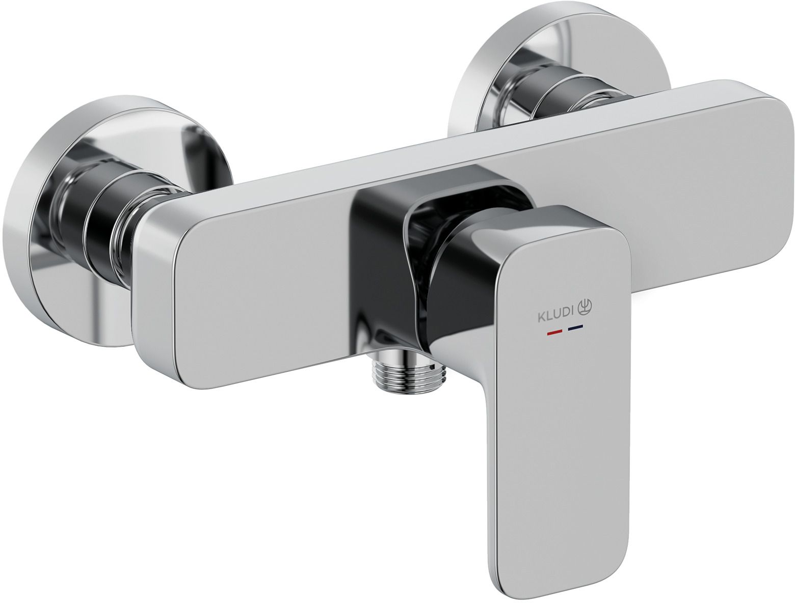 Kludi Renon Duschbatterie Wandmontage chrom 428310575