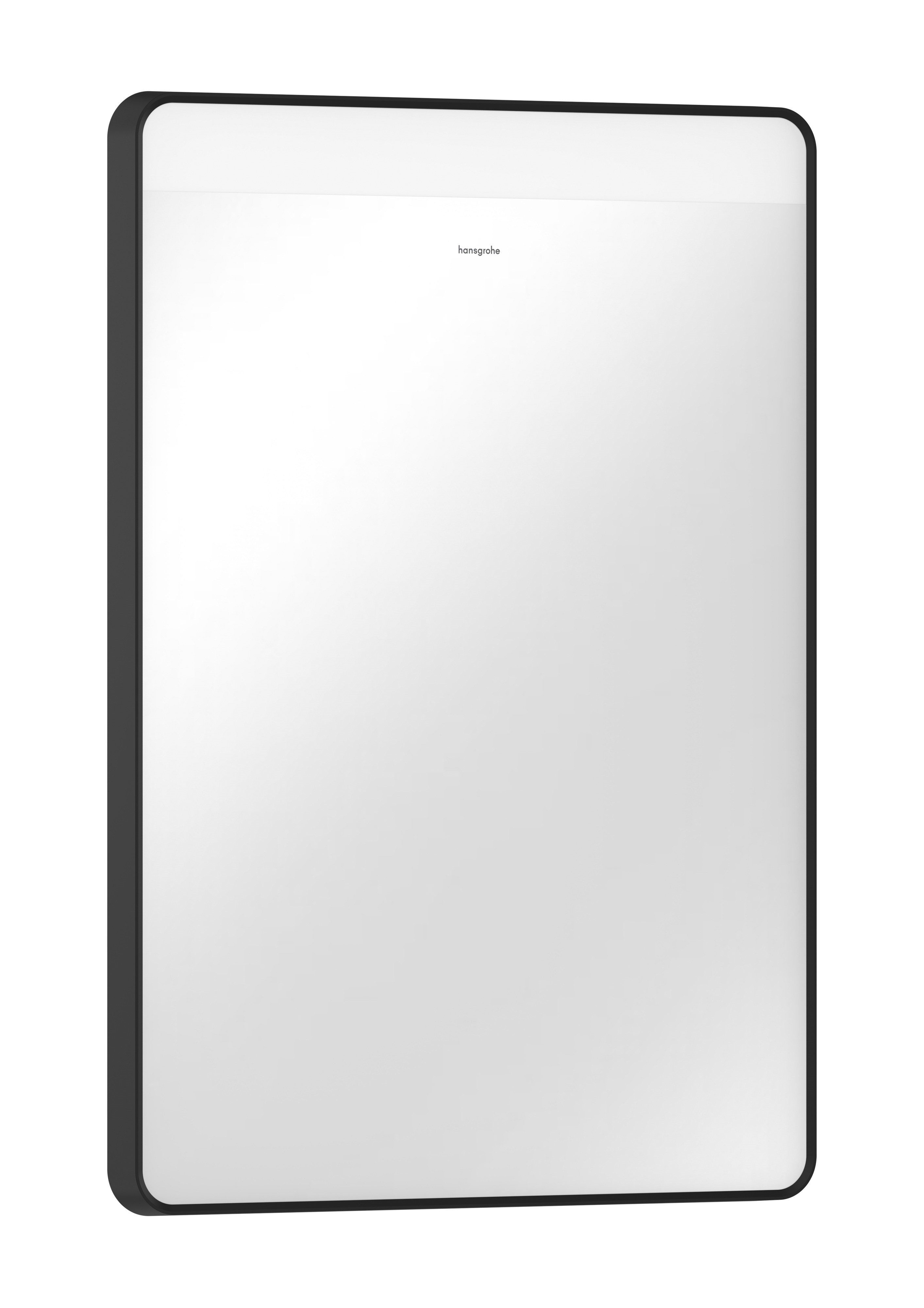 Hansgrohe Xarita Lite Q Spiegel 50x70 cm rechteckig mit Beleuchtung mit Spiegelheizung schwarz 54969670