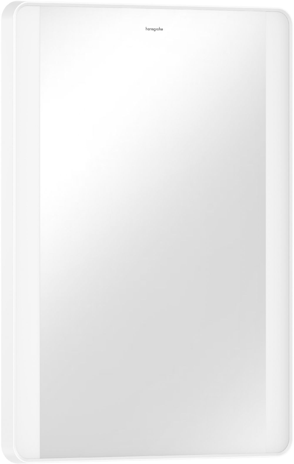 Hansgrohe Xarita Lite Q Spiegel 50x70 cm rechteckig mit Beleuchtung mit Spiegelheizung weiß 54974700