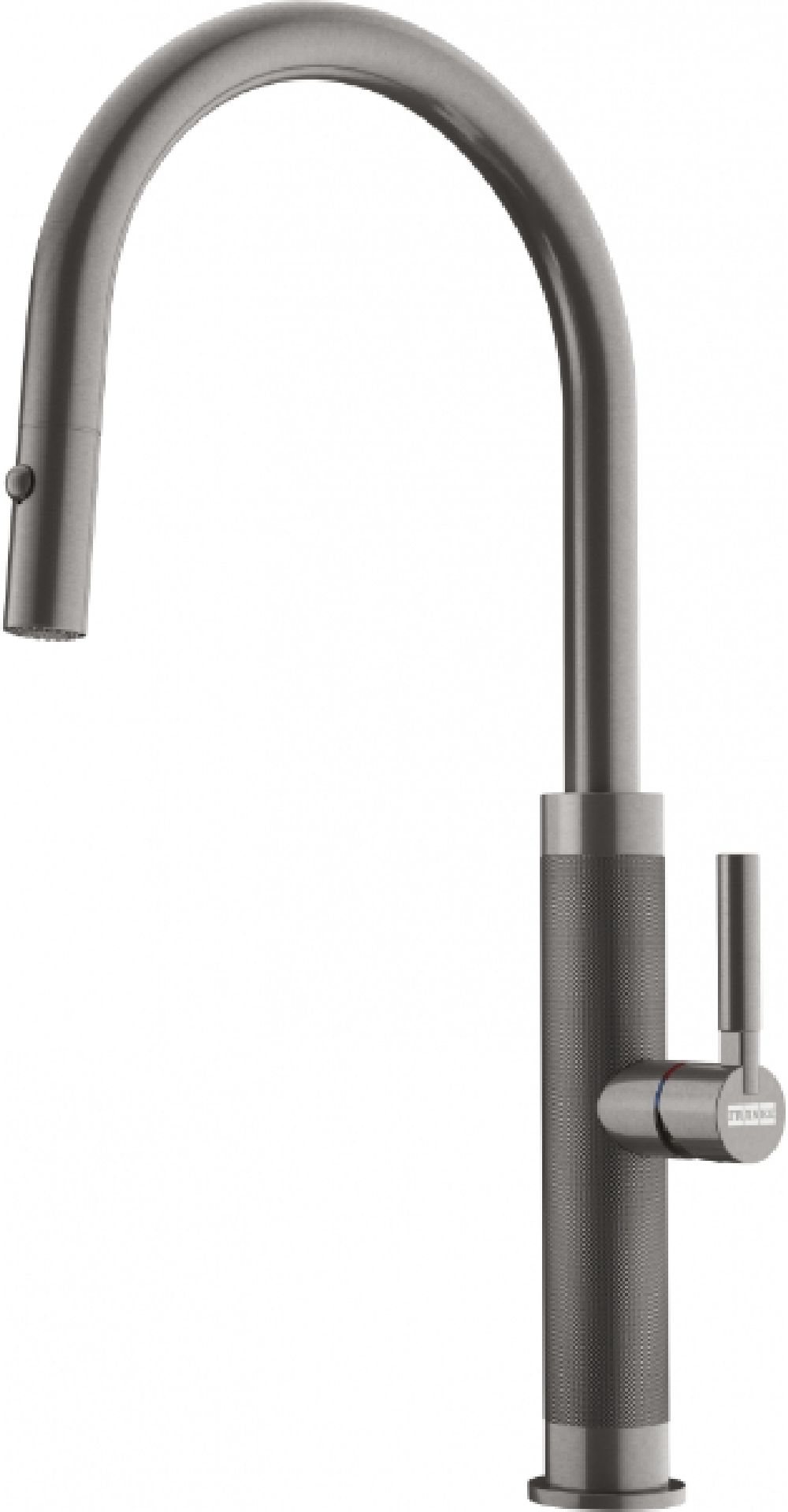 Franke Mythos Masterpiece Pull-Out Spray Küchenarmatur Stehend anthrazit 115.0711.555