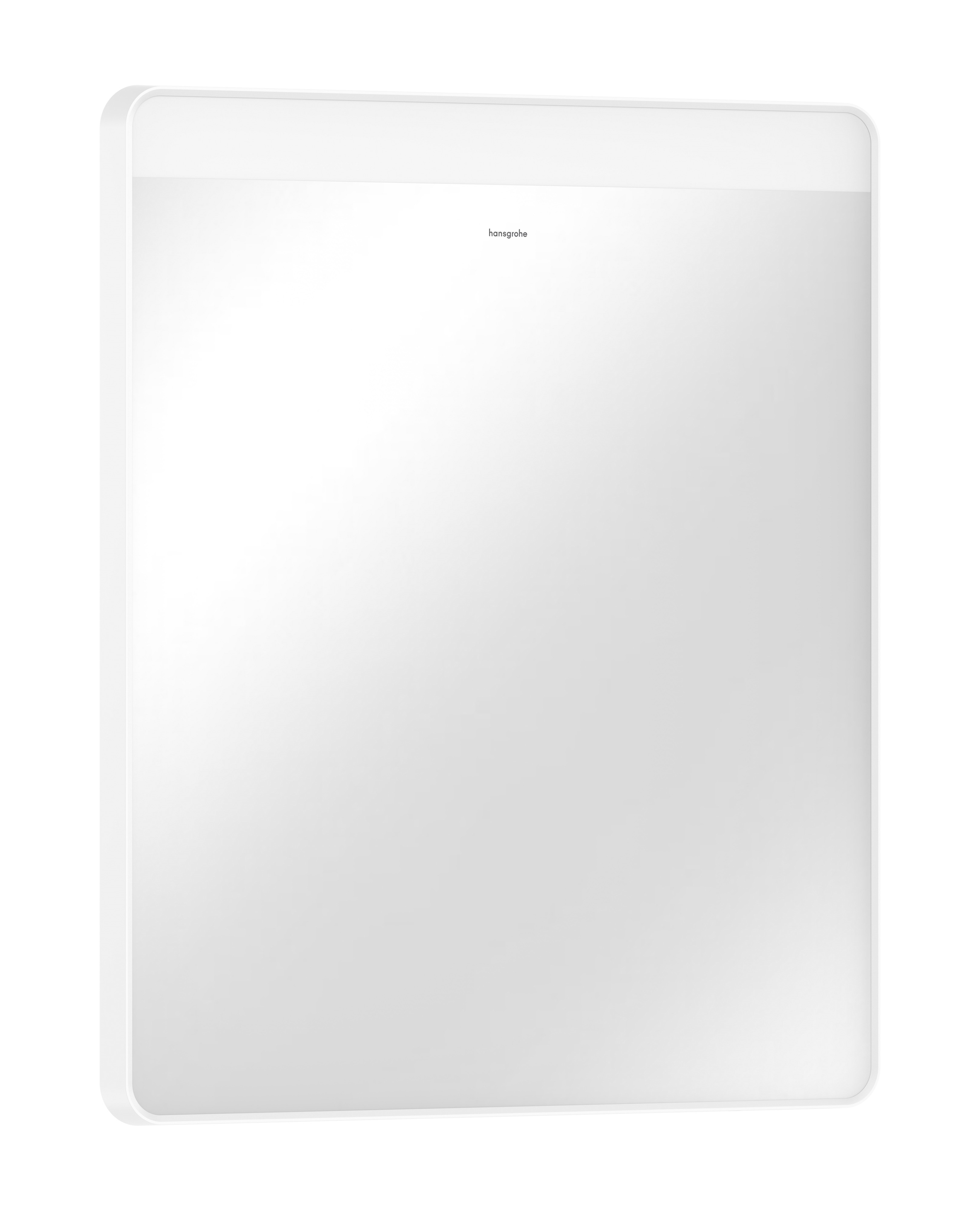 Hansgrohe Xarita Lite Q Spiegel 60x70 cm rechteckig mit Beleuchtung mit Spiegelheizung weiß 54970700