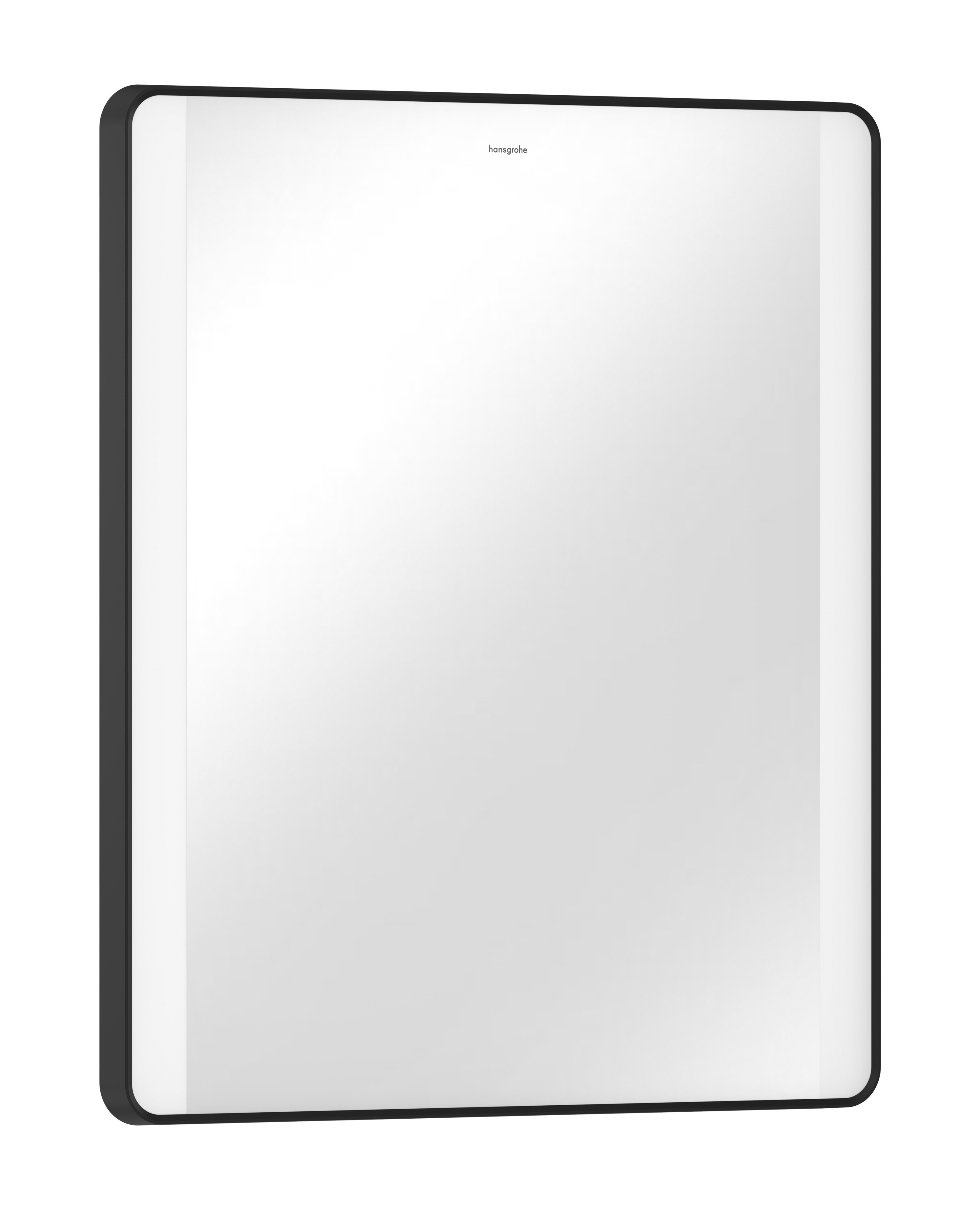 Hansgrohe Xarita Lite Q Spiegel 60x70 cm rechteckig mit Beleuchtung schwarz 54962670