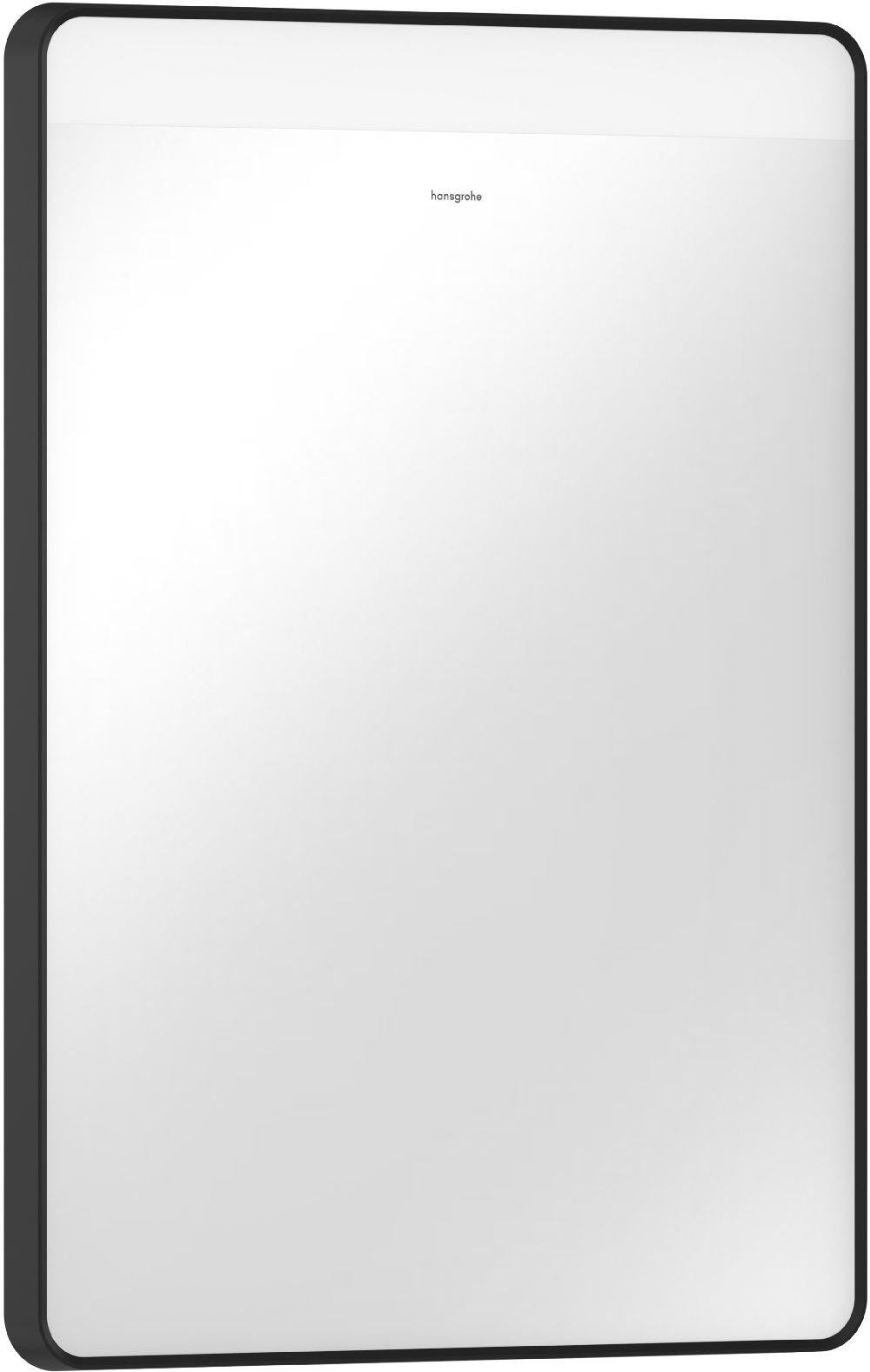 Hansgrohe Xarita Lite Q Spiegel 50x70 cm rechteckig mit Beleuchtung schwarz 54956670