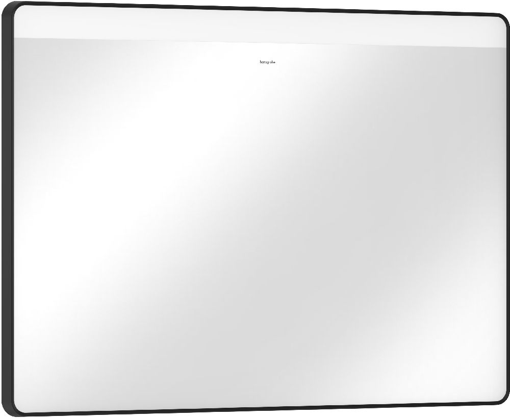 Hansgrohe Xarita Lite Q Spiegel 100x70 cm rechteckig mit Beleuchtung schwarz 54959670