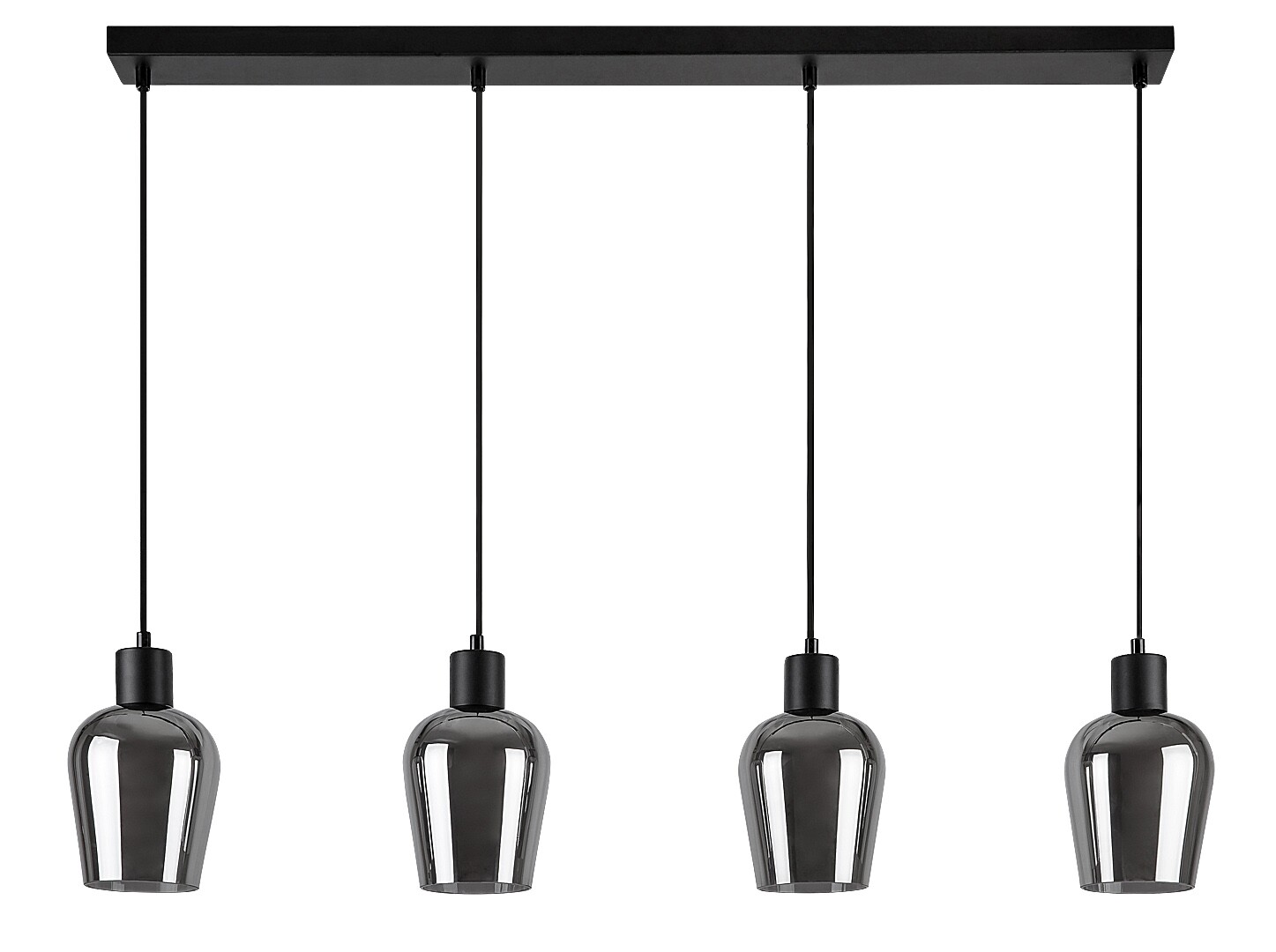 Rabalux Florian Pendelleuchte 4x40 W schwarz 72271