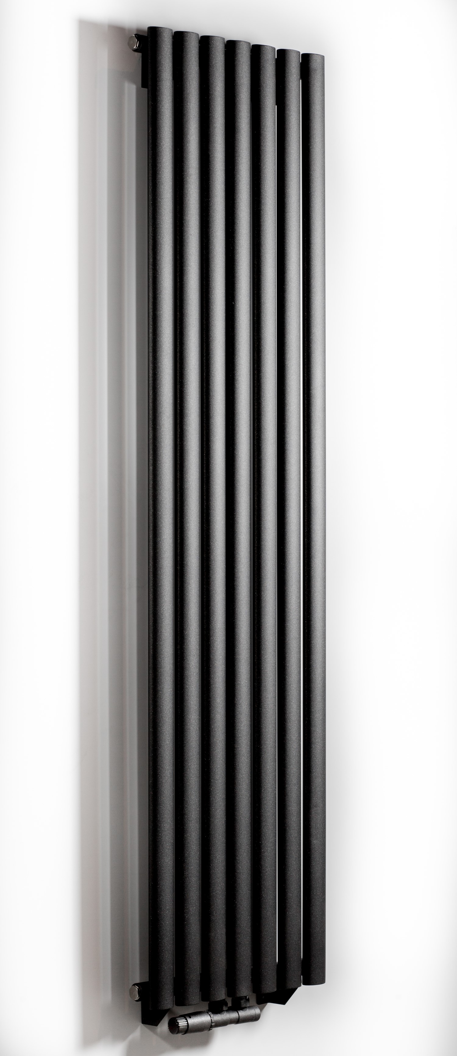 Luxrad Ring Designheizkörper 160x35.2 cm podłączenie unter graphit RIN1600352S007ZDC