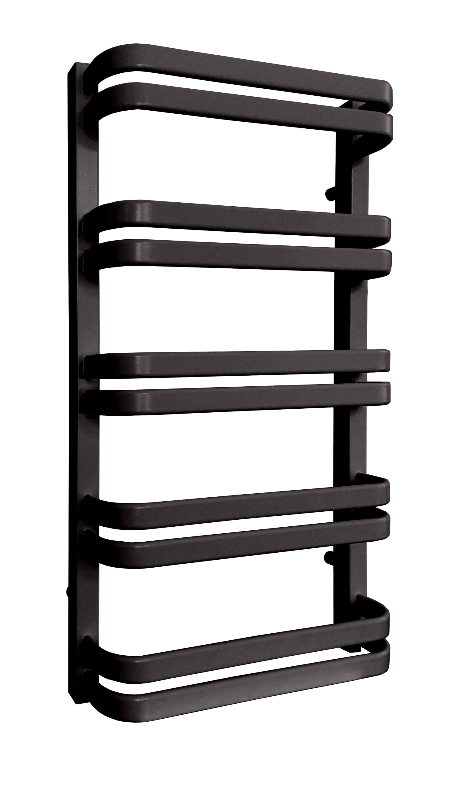 Luxrad Perseid Badezimmerheizkörper dekorativ 80x43 cm schwarz PER798430S040