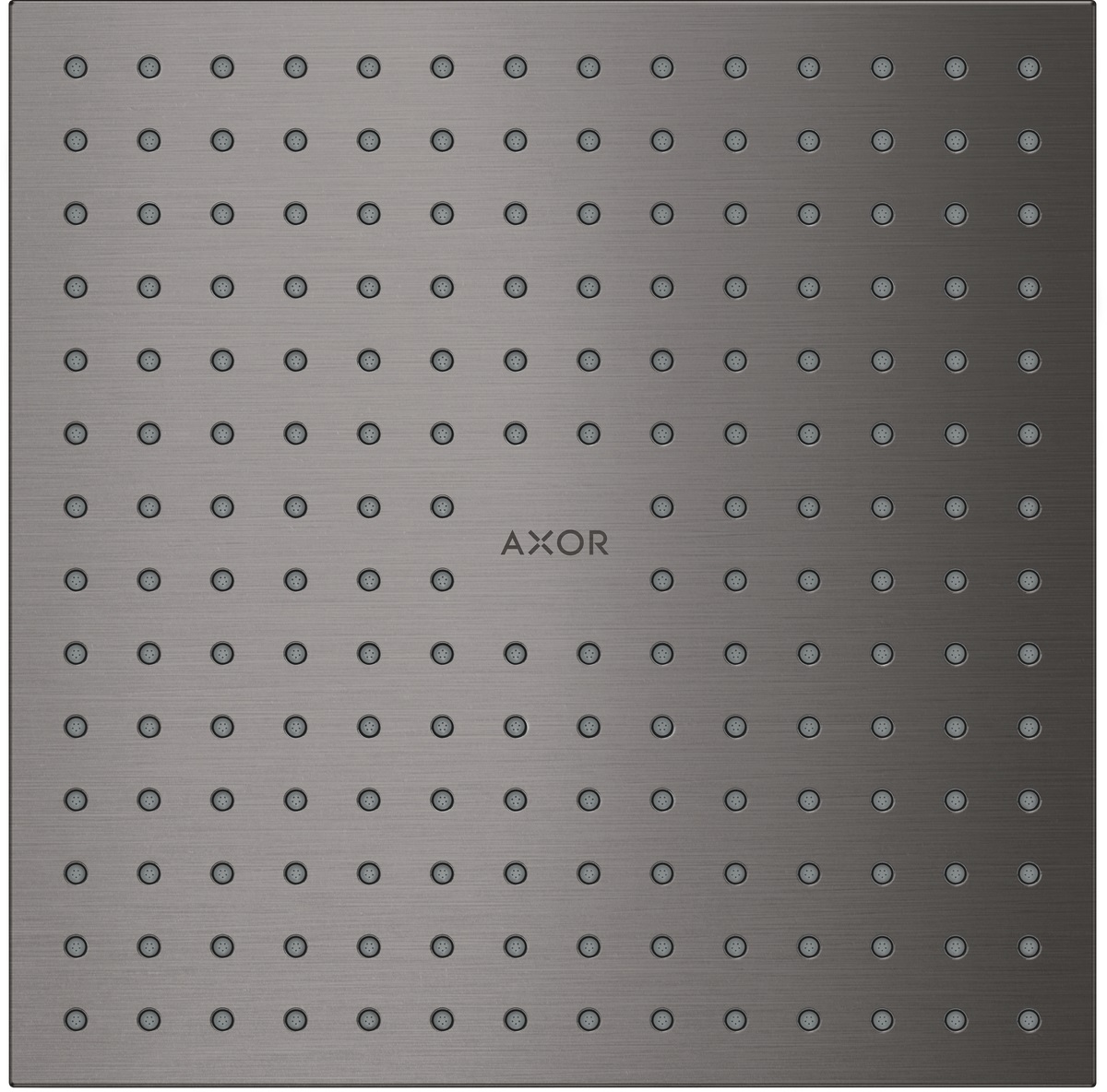 Axor ShowerSolutions Kopfbrause 25x25 cm quadratisch schwarz 35313340