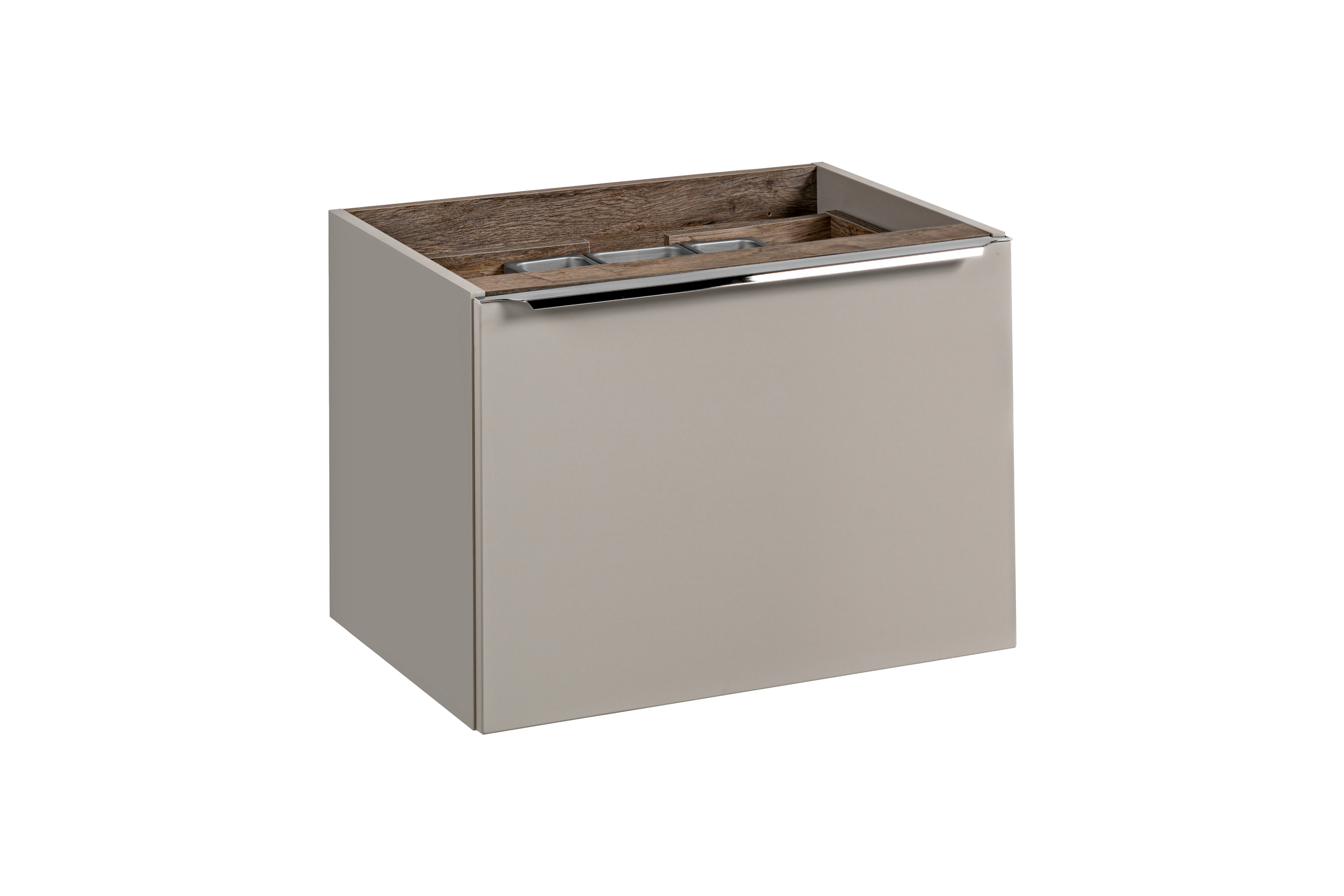 Comad Santa Fe Taupe Kabinett 60x46x46 cm Unterschrank hängend grau SANTA FE TAUPE 82-60-B-2S