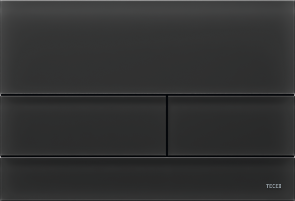 Tece Square II Betätigungsplatte für Toilette schwarz 9.240.825