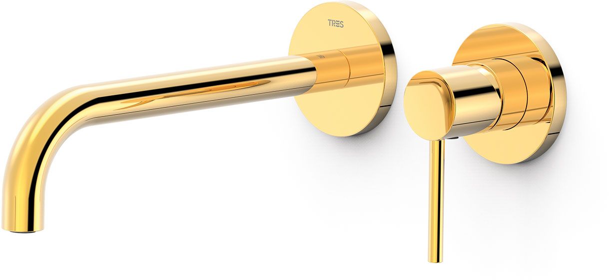 Tres Study Waschtischarmatur Unterputz gold 26230022OR