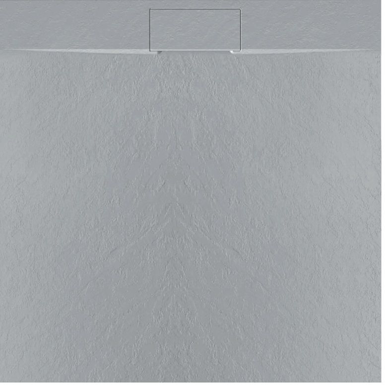 Rea Bazalt Grey Quadratische Duschwanne 90x90 cm grau REA-K4105