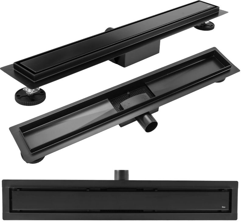 Rea Neox Czarny Linienablauf 70 cm schwarz REA-G6602