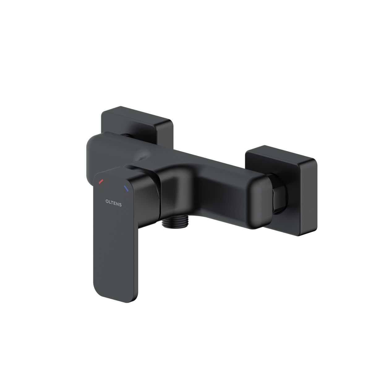 Oltens Hadsel Duschbatterie Wandmontage schwarze Matte 33006300