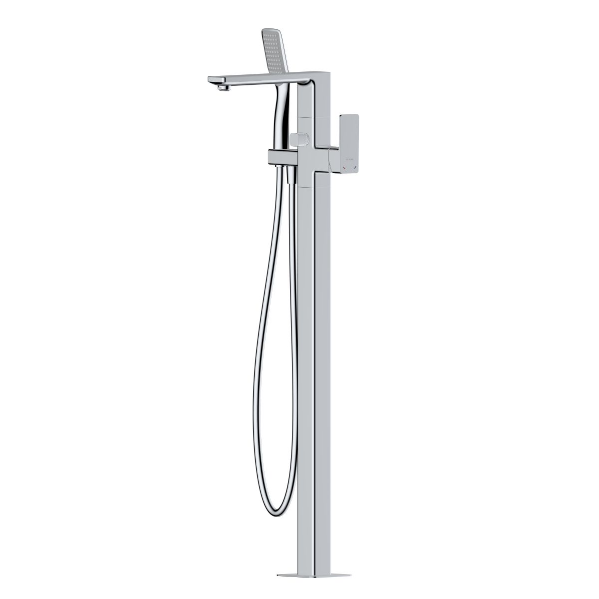 Oltens Hadsel Badewannen- und Duscharmatur freistehend chrom 34303100