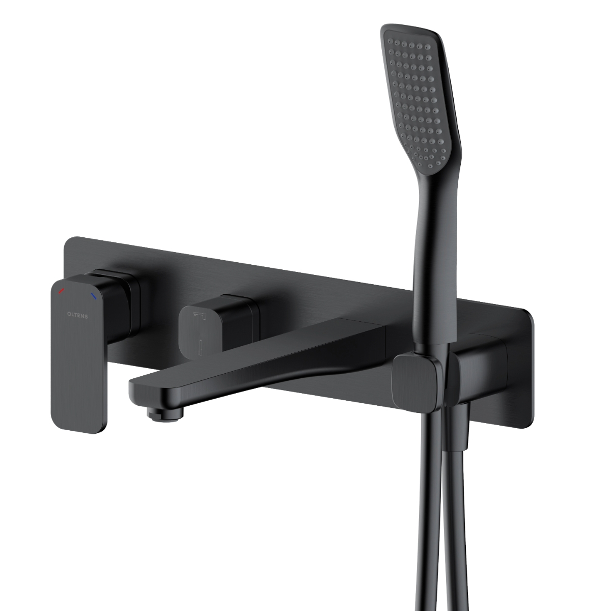 Oltens Hadsel Badewannen- und Duscharmatur Unterputz graphit 34109400