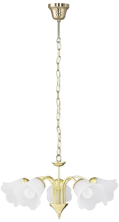 Rabalux Rafaella Pendelleuchte 5x40 W gold 7235