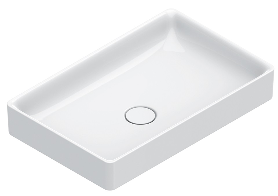 Catalano Green Waschbecken 60x38 cm rechteckig Aufsatzwaschbecken weiß 0422600001